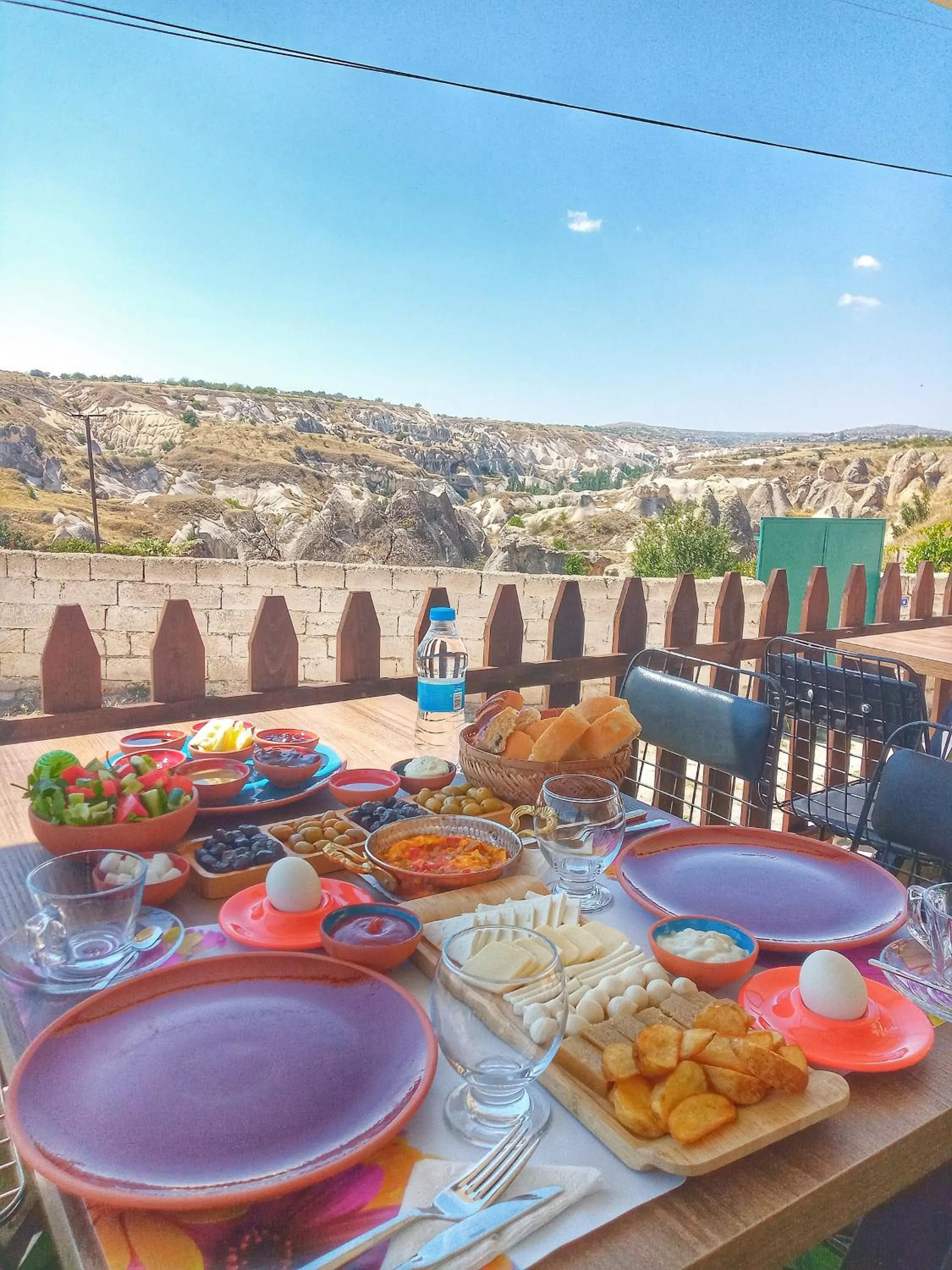 Continental breakfast in Lovely Cappadocia Hotel