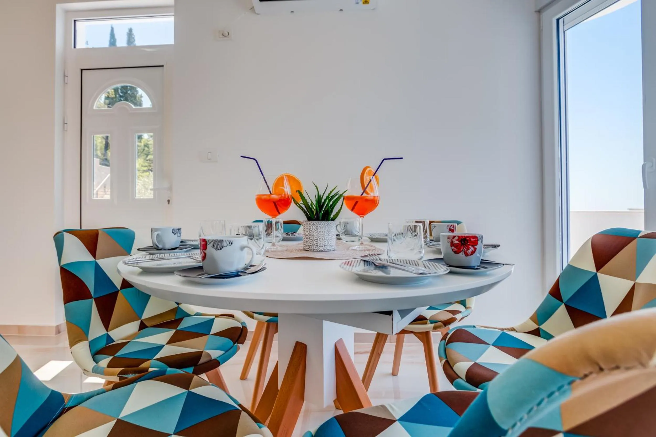 Dining area in Dolaca Villas