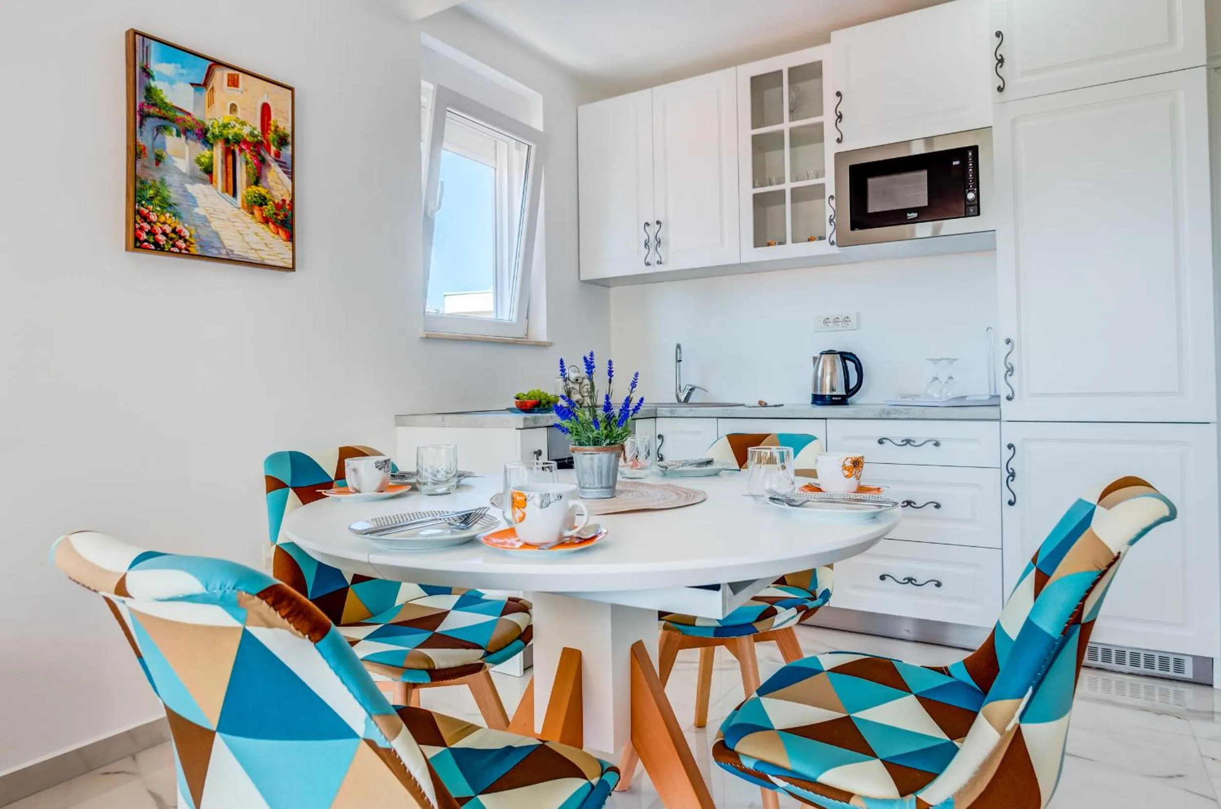 Dining area in Dolaca Villas