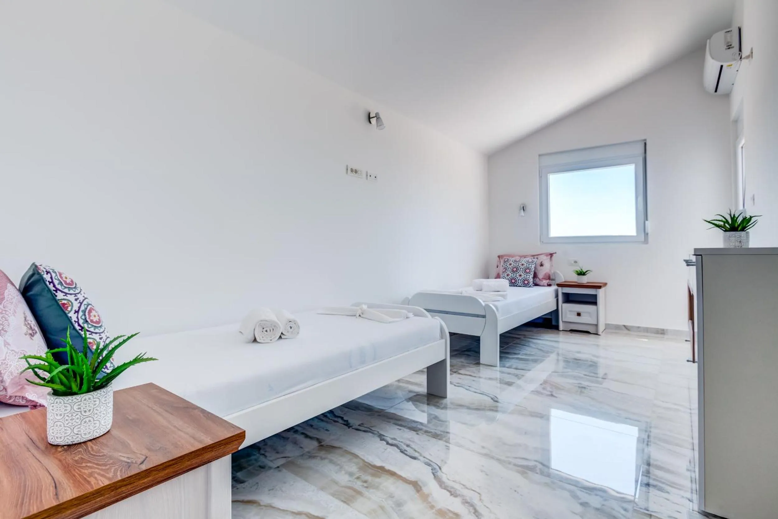 Bed in Dolaca Villas