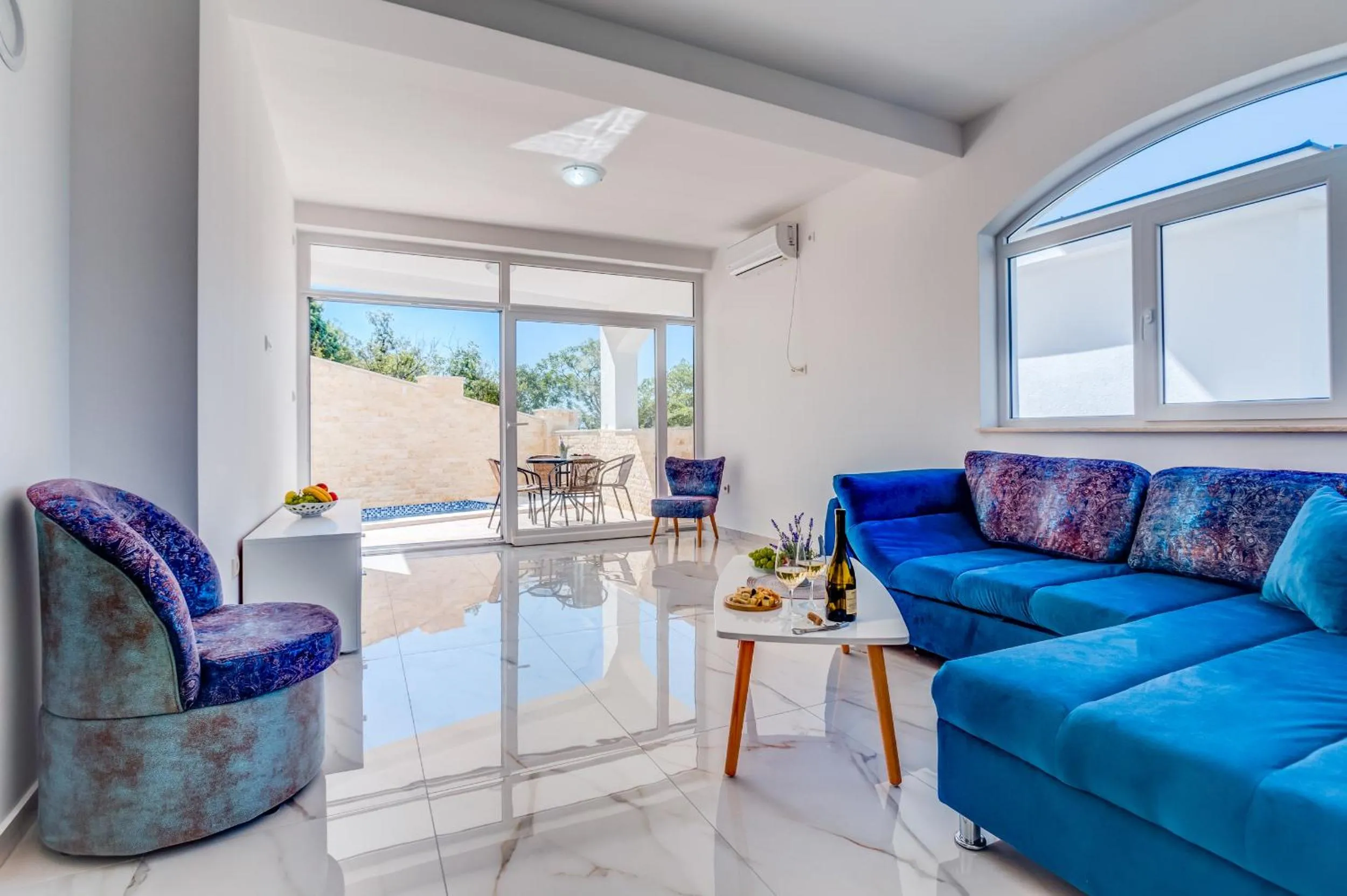 Living room in Dolaca Villas