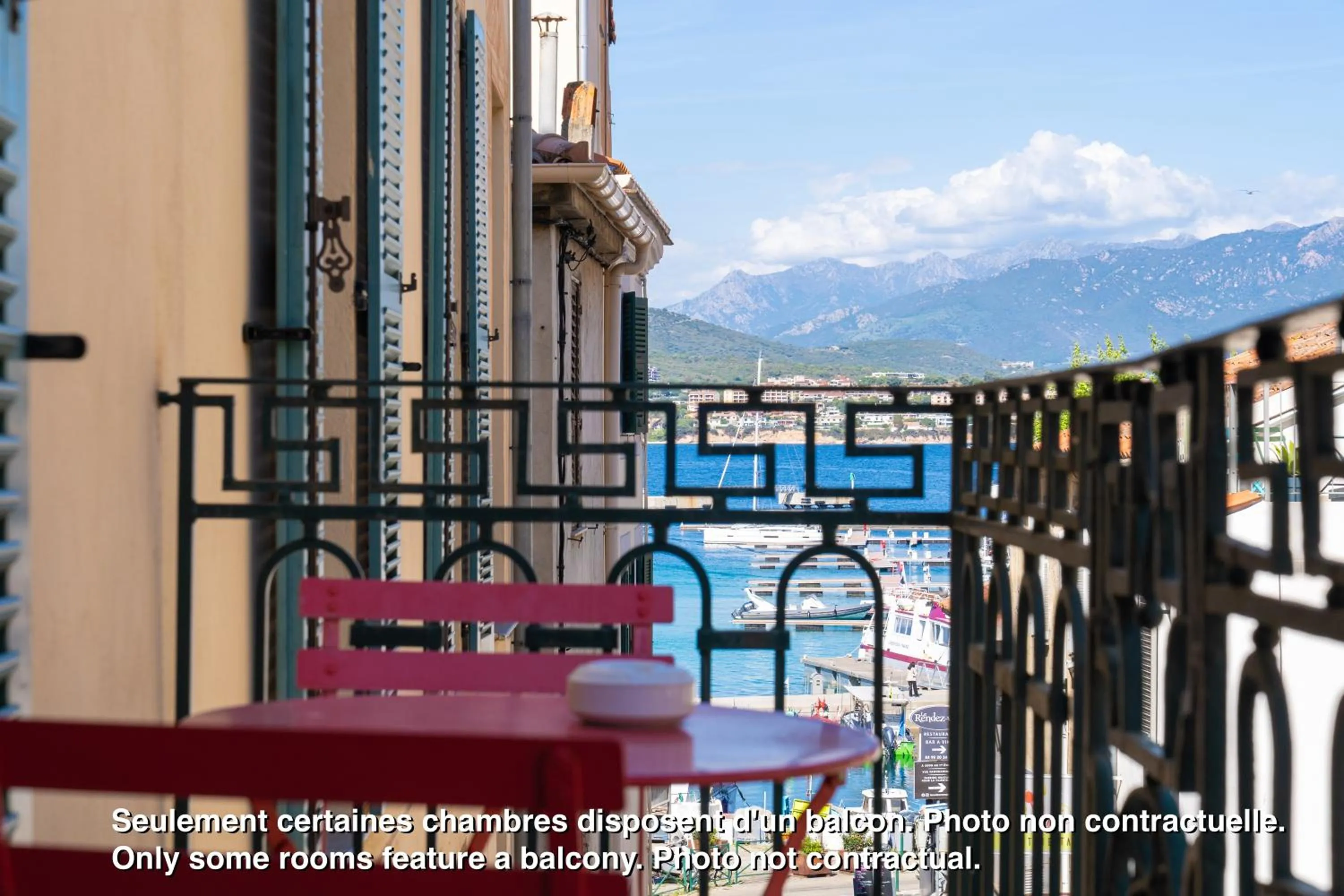 Balcony/Terrace in Hotel POZZO DI BORGO