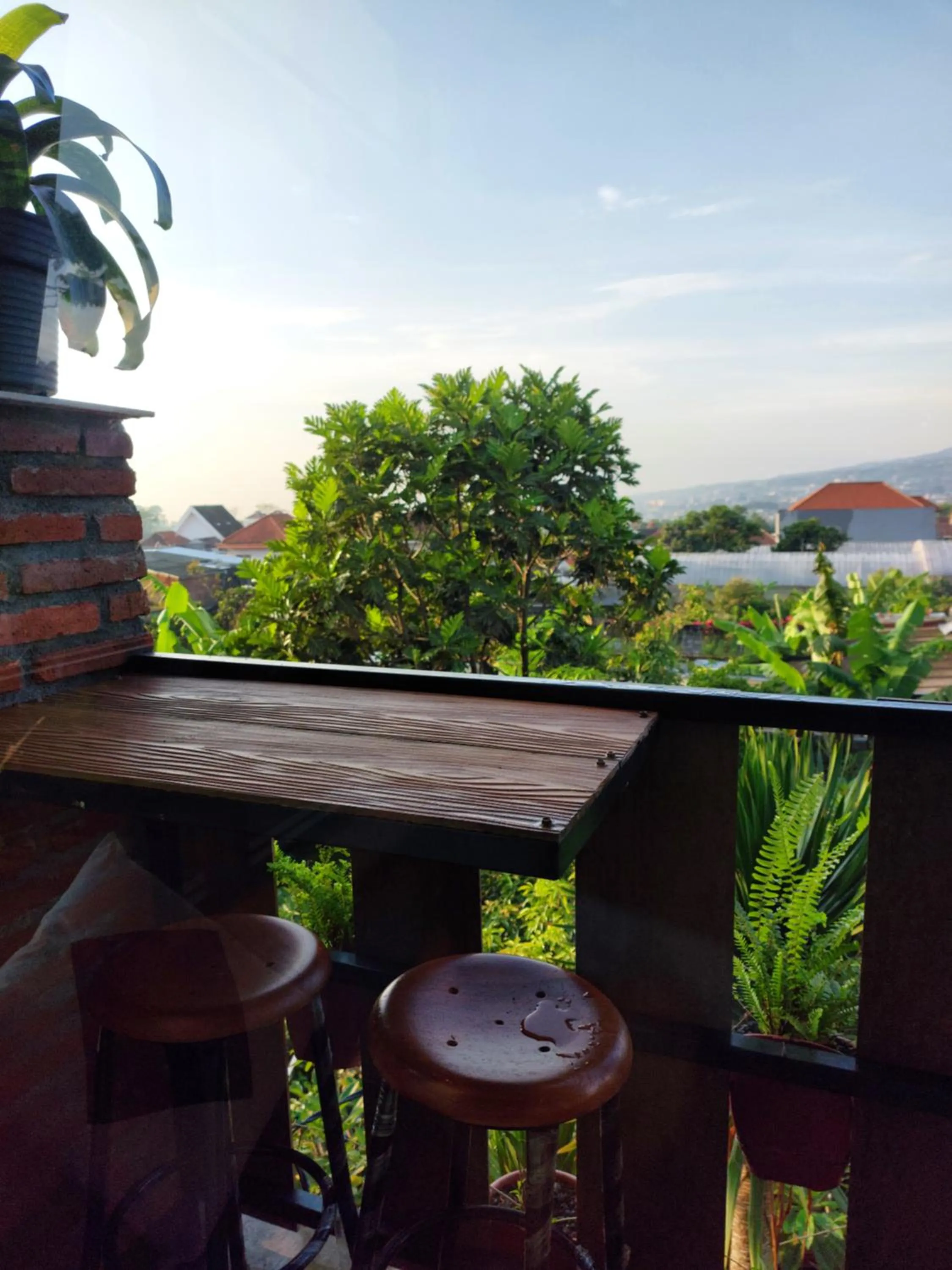 Balcony/Terrace in Bliss family cottage Batu