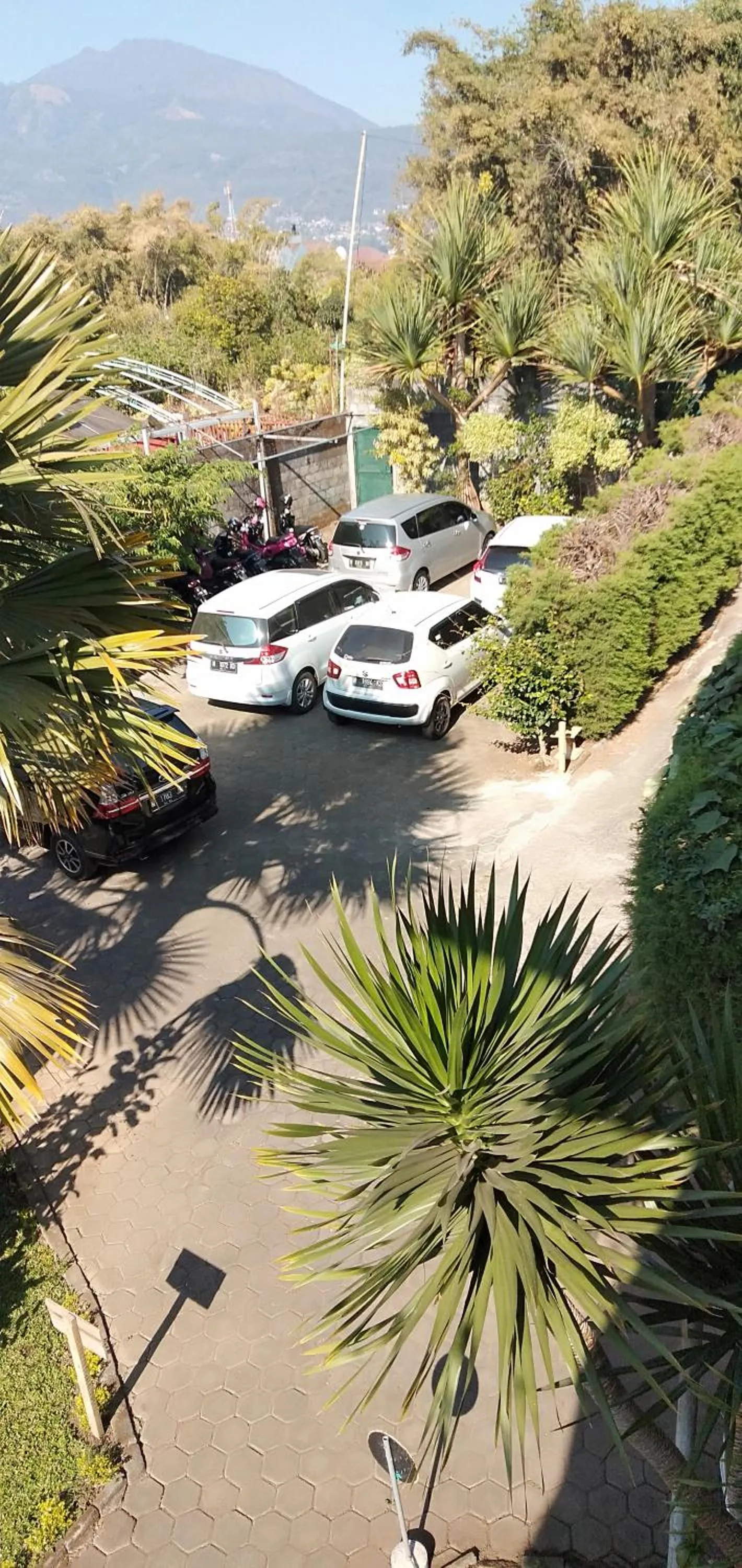 Bird's eye view in Bliss family cottage Batu