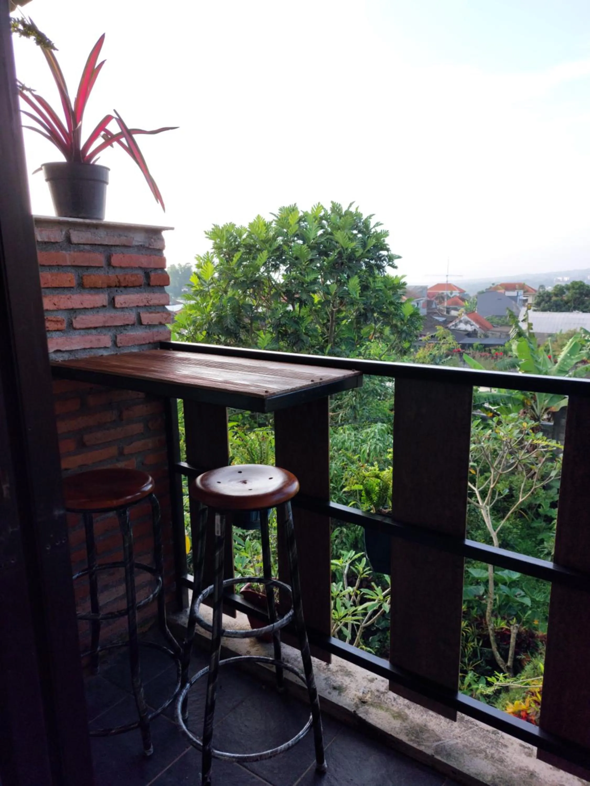 Balcony/Terrace in Bliss family cottage Batu