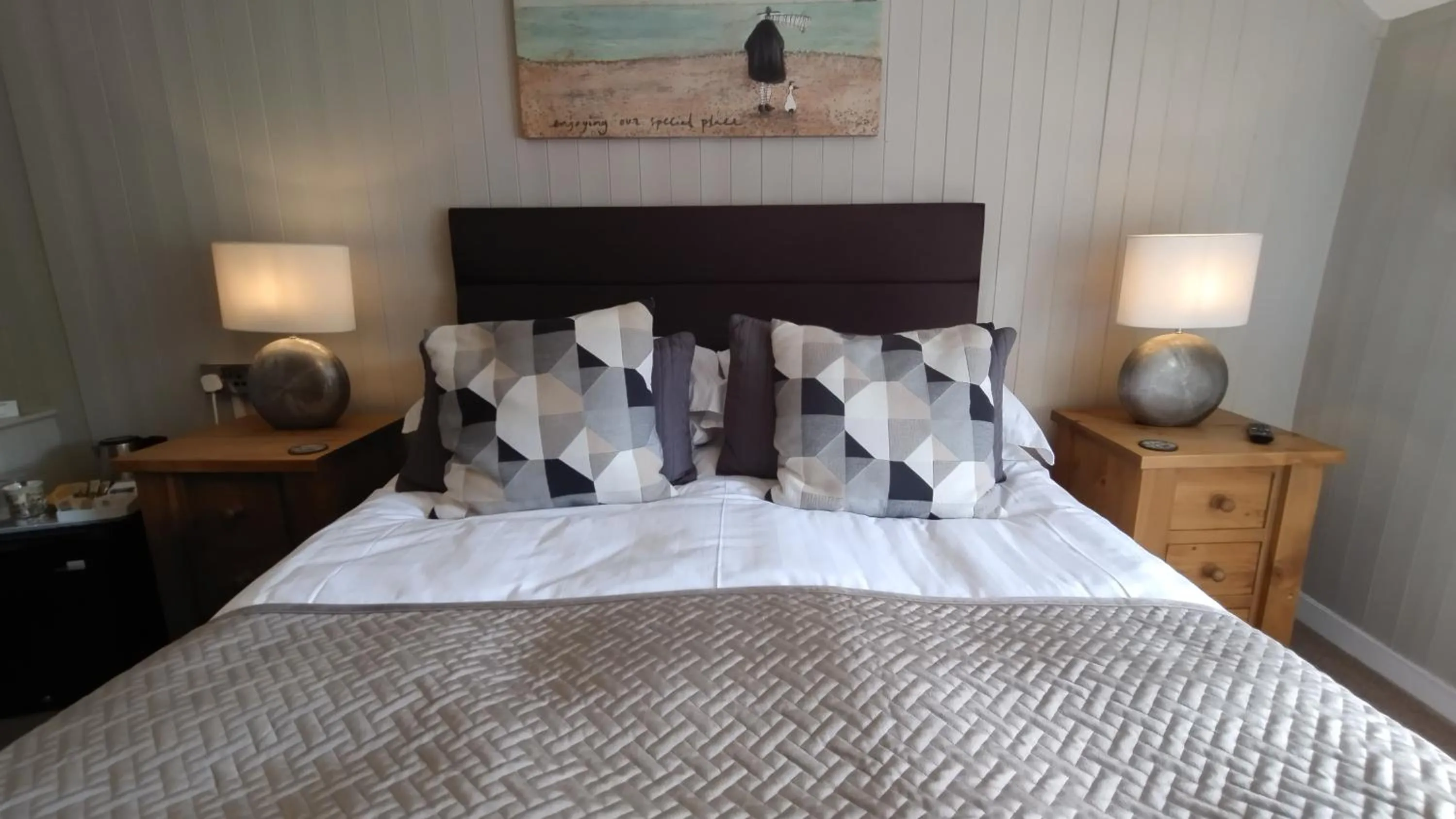 Bed in Plas Tan y Graig B&B Guest House Beddgelert