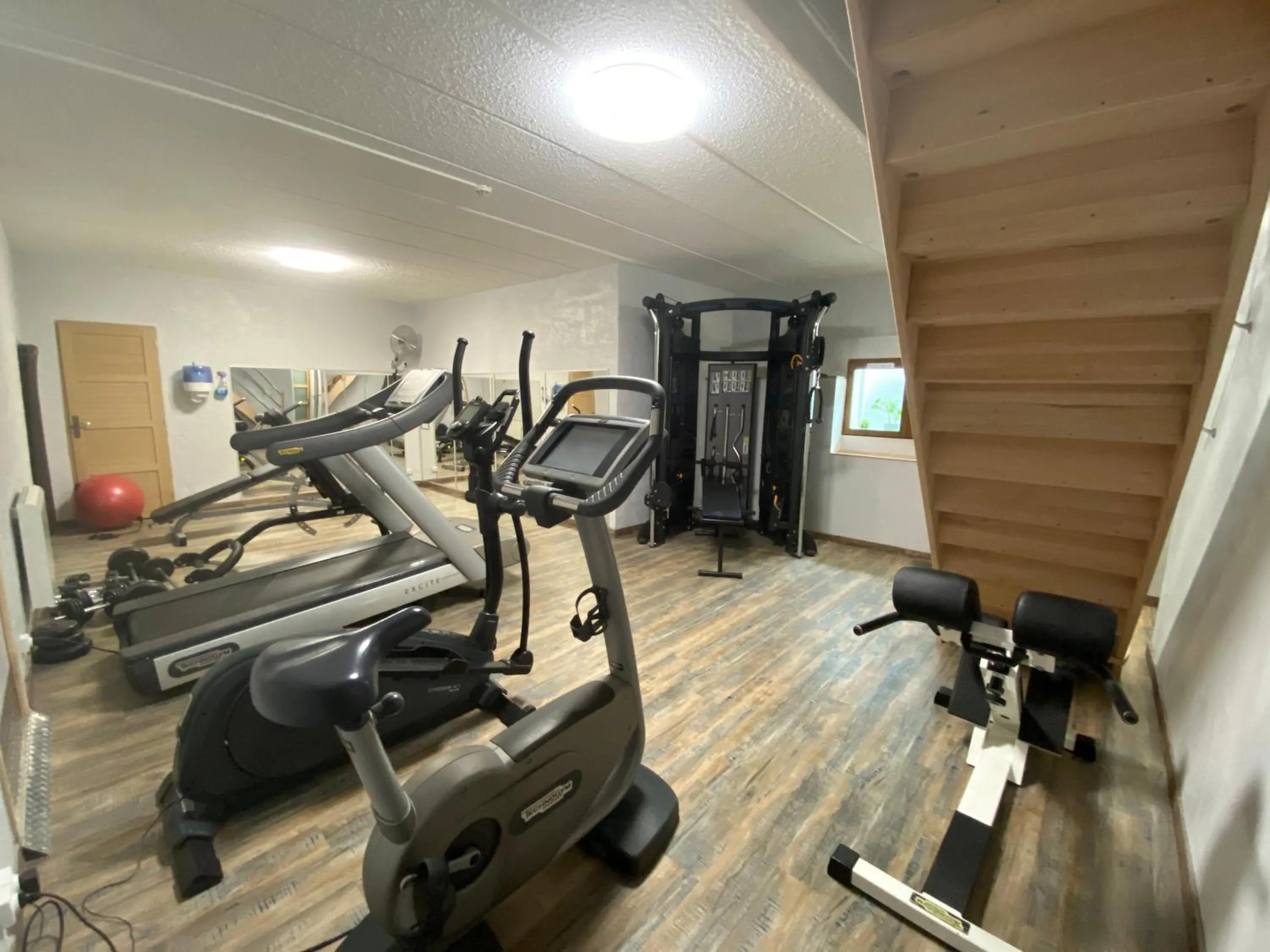 Fitness centre/facilities in Hôtel Bagatelle