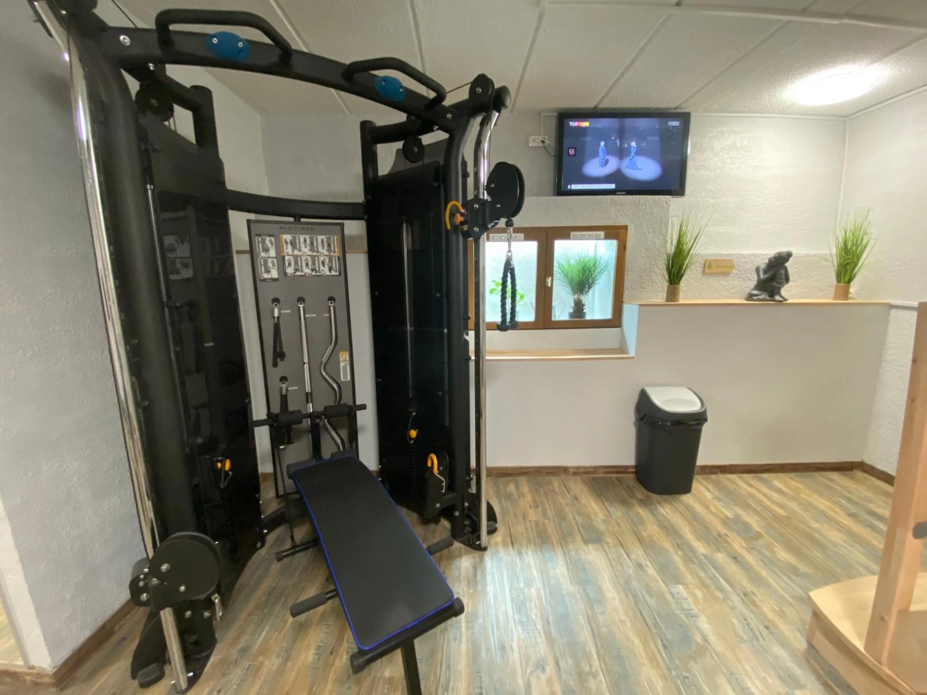 Fitness centre/facilities in Hôtel Bagatelle