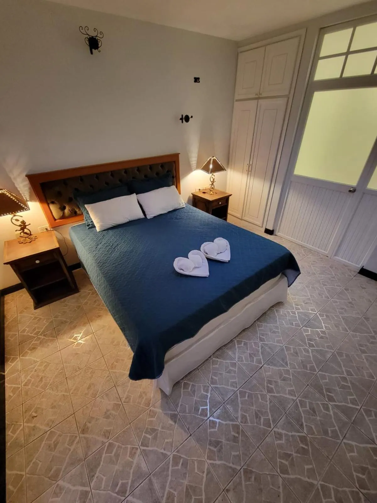 Bedroom, Bed in Hostería Estancia el Angel