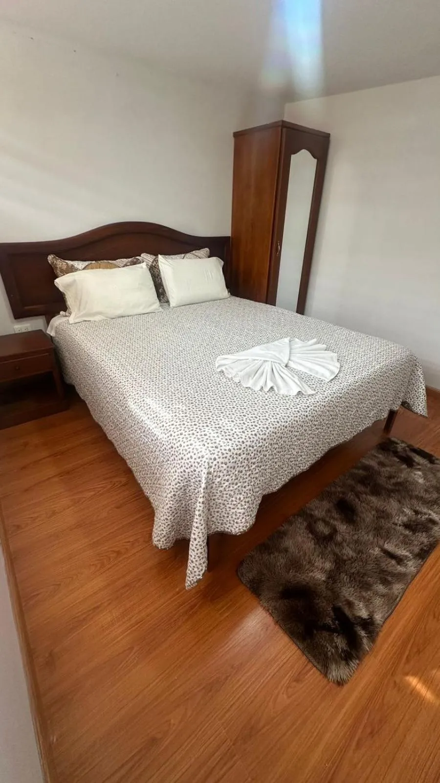 Bed in Hostería Estancia el Angel