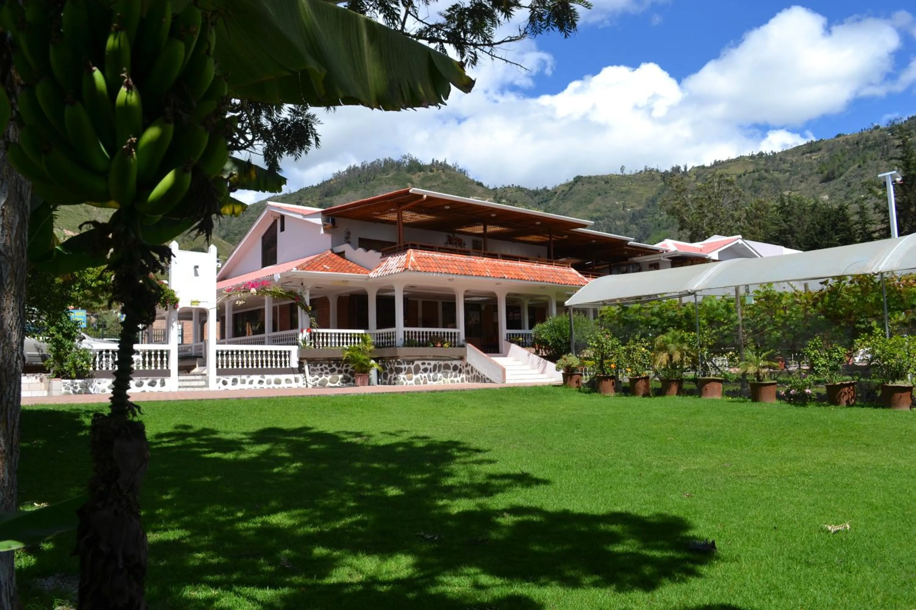 Garden in Hostería Estancia el Angel