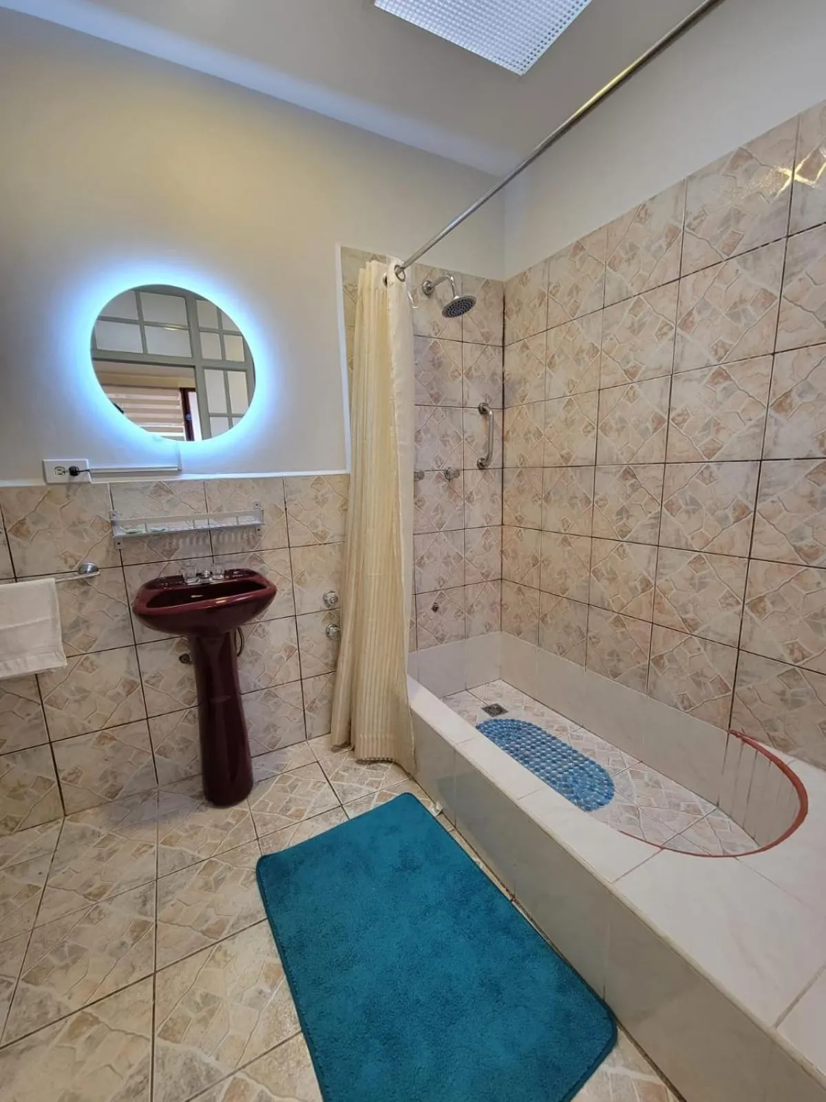Bathroom in Hostería Estancia el Angel