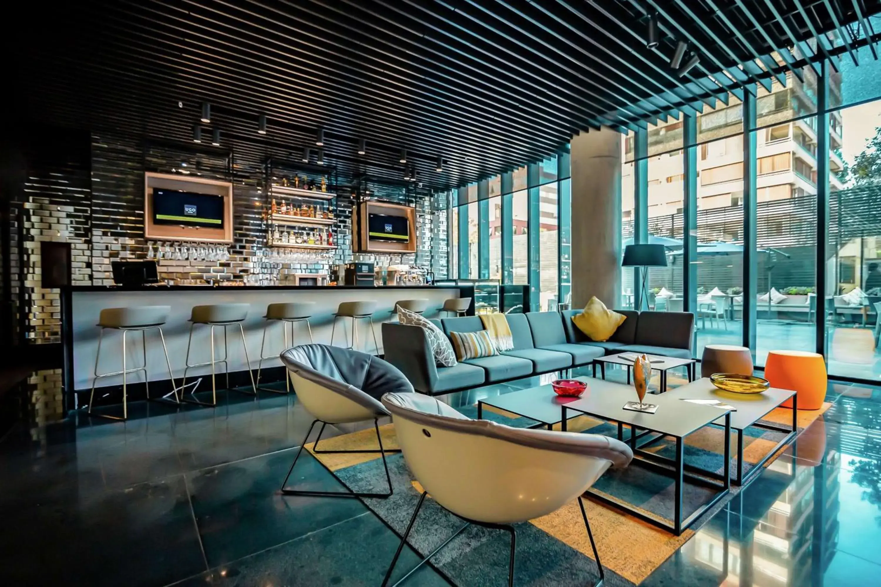 Lobby or reception in Ola Santiago Providencia, Tapestry Collection by Hilton Lobby or reception in Ola Santiago Providencia, Tapestry Collection by Hilton