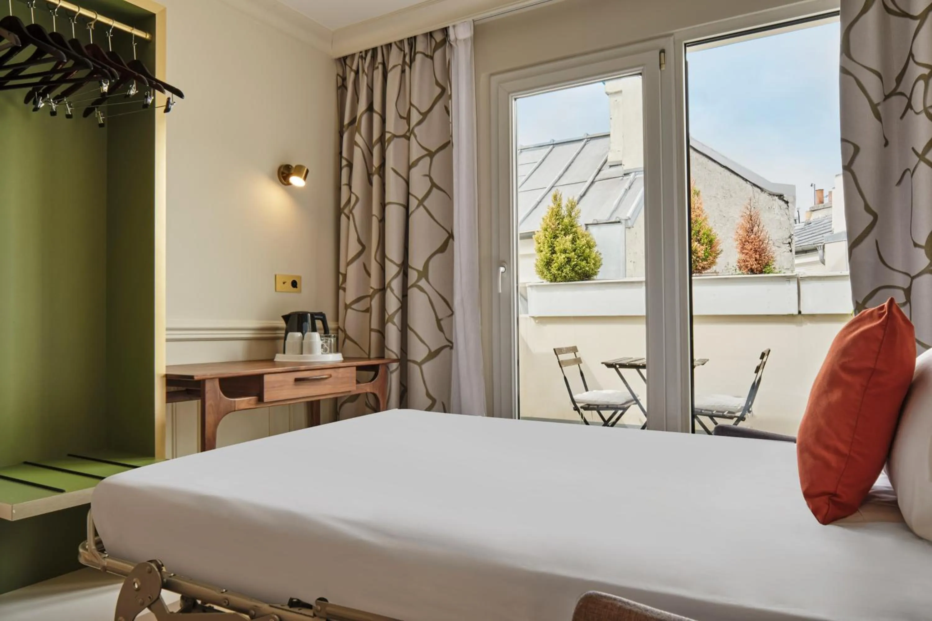 Bedroom, Bed in Posy Hotel by Happyculture