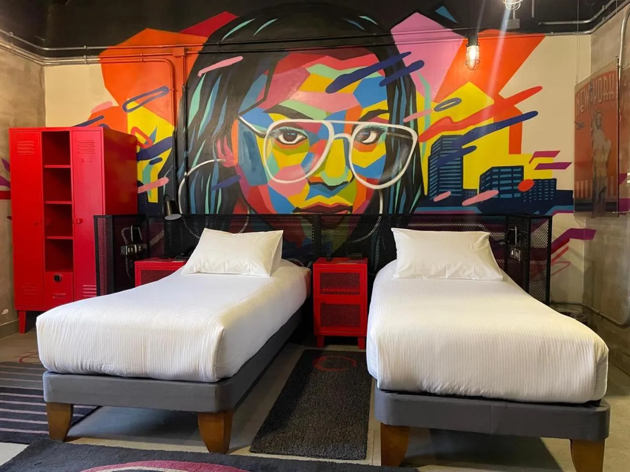 Bed in LOFT Hotel by Sommelier Hoteles