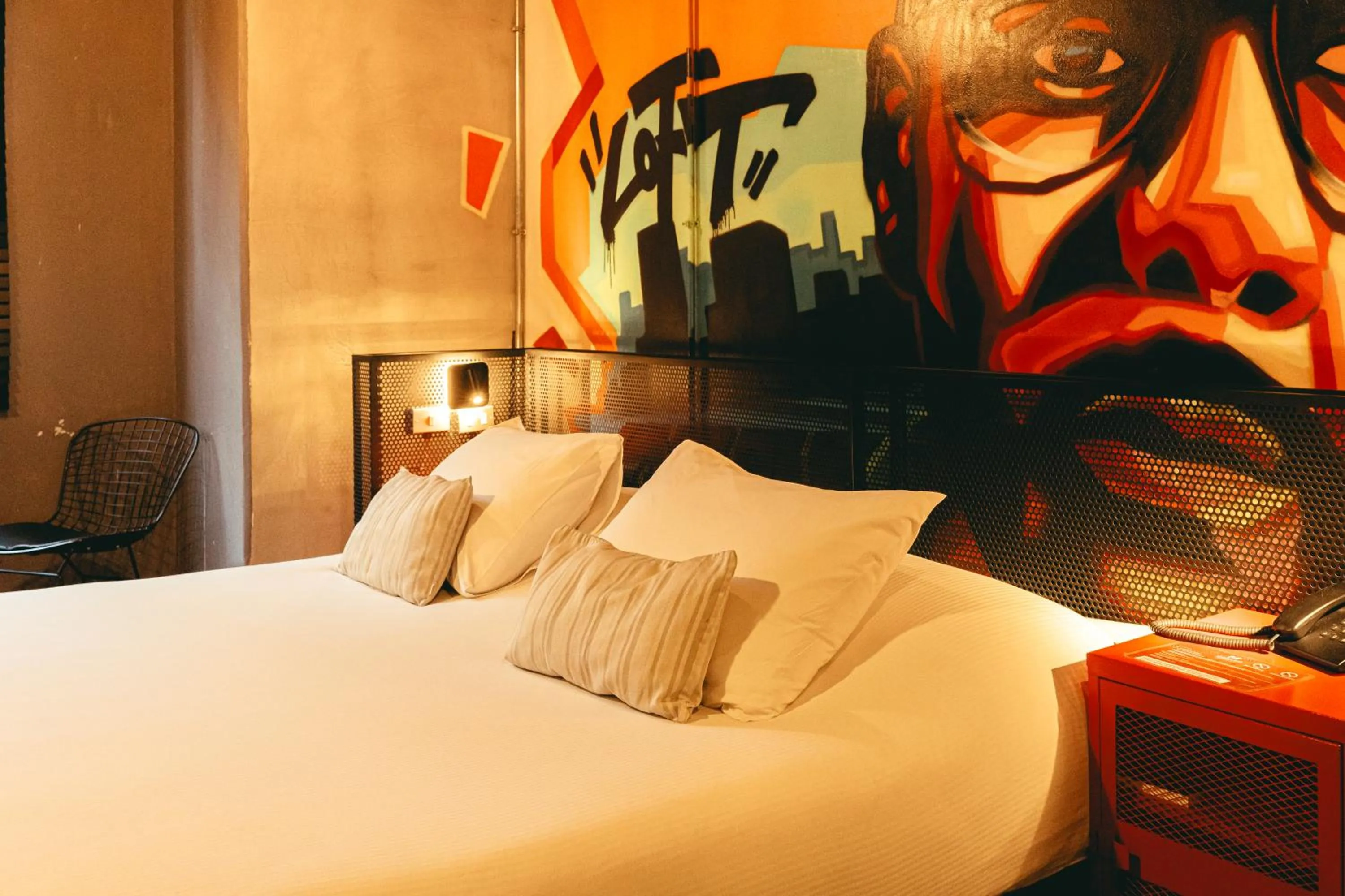 Bed in LOFT Hotel by Sommelier Hoteles