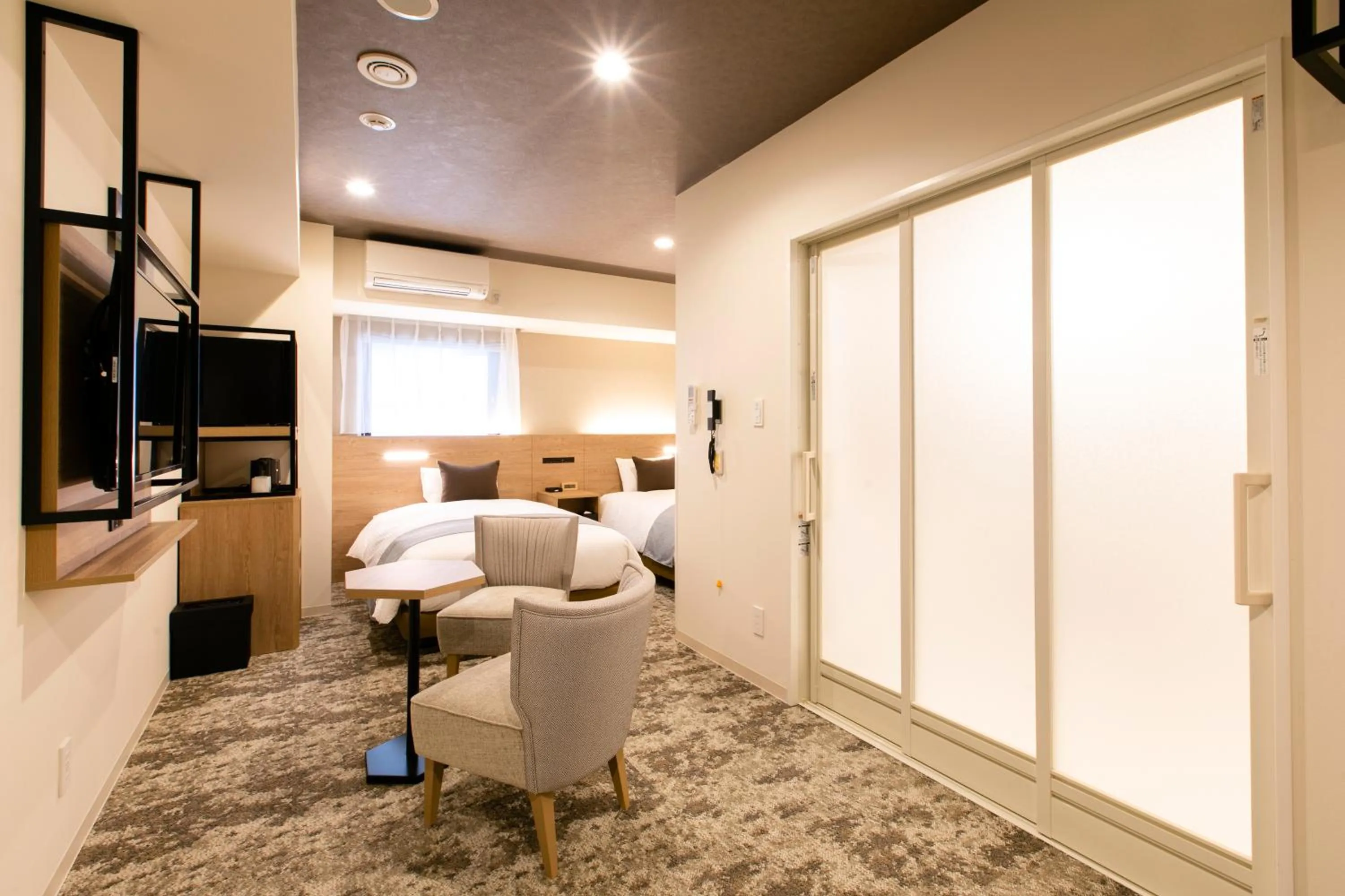 Photo of the whole room in KOKO HOTEL Sapporo Susukino - formerly Hotel Wing International Sapporo Susukino