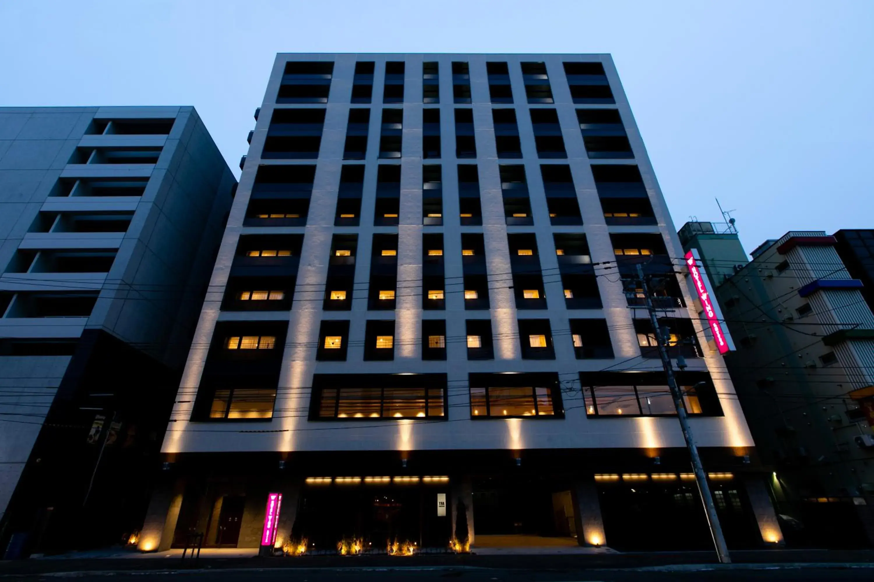 Property building in Hotel Wing International Sapporo Susukino Property building in Hotel Wing International Sapporo Susukino