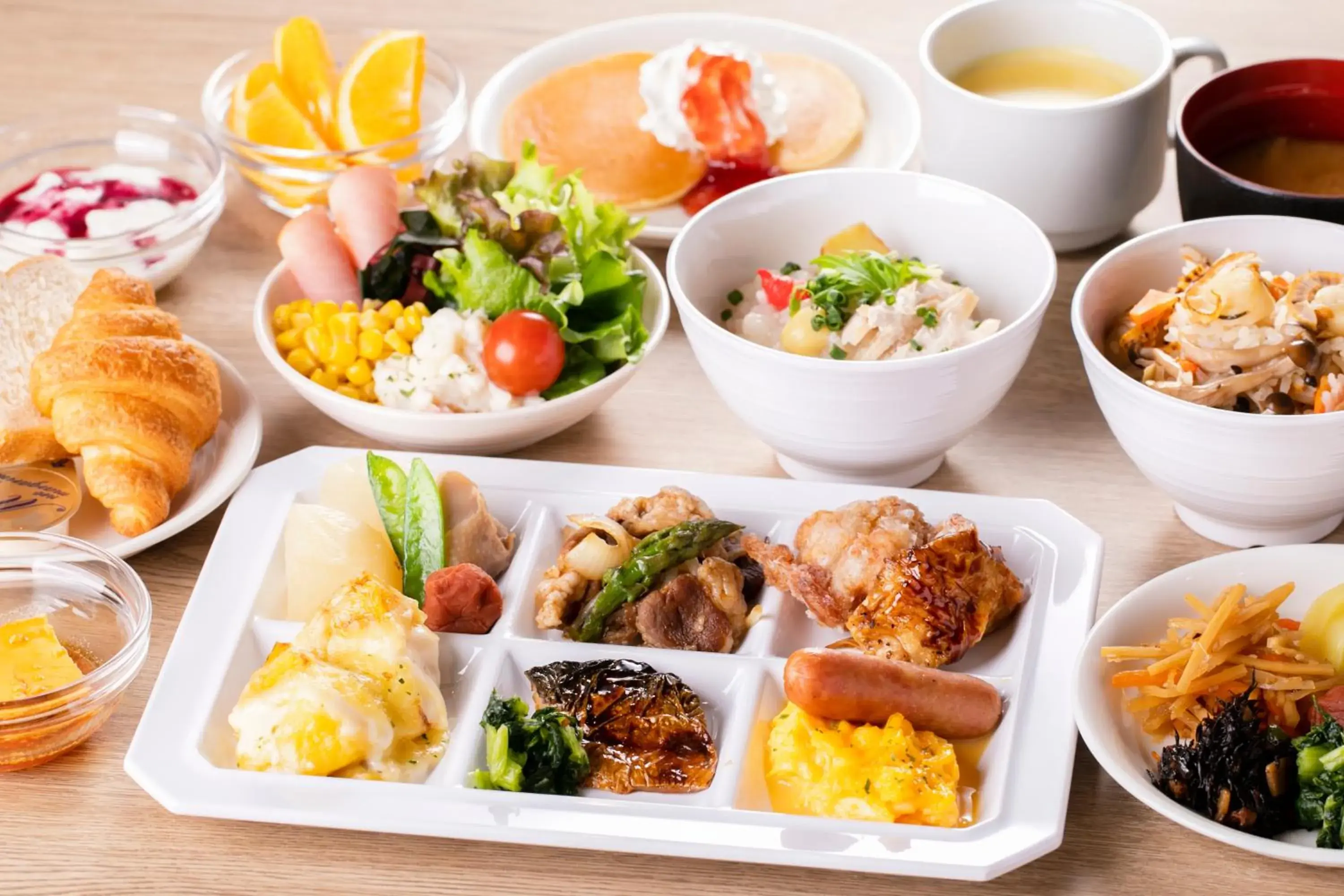 Breakfast in Hotel Wing International Sapporo Susukino Breakfast in Hotel Wing International Sapporo Susukino