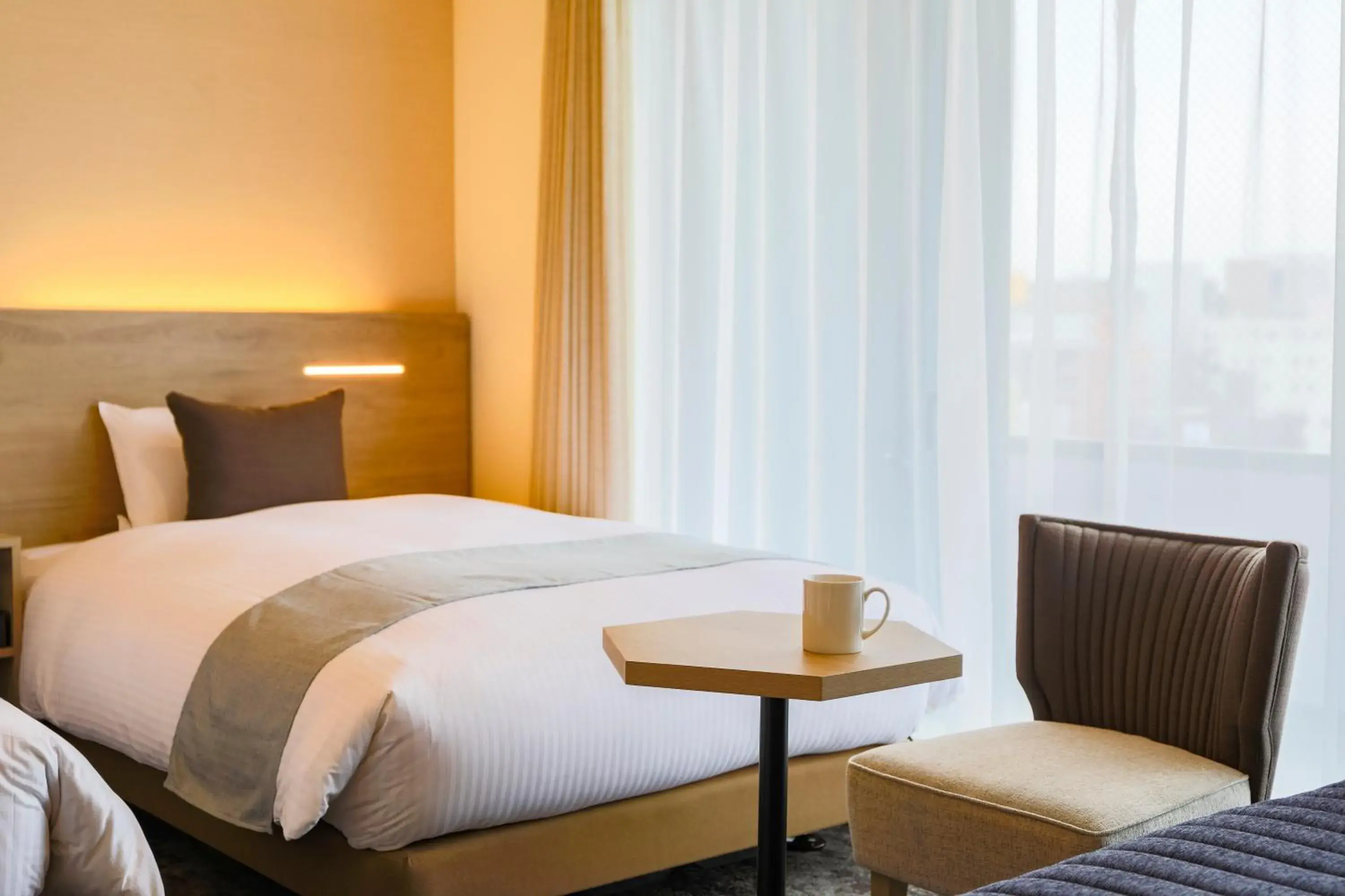 Photo of the whole room, Bed in Hotel Wing International Sapporo Susukino Photo of the whole room, Bed in Hotel Wing International Sapporo Susukino