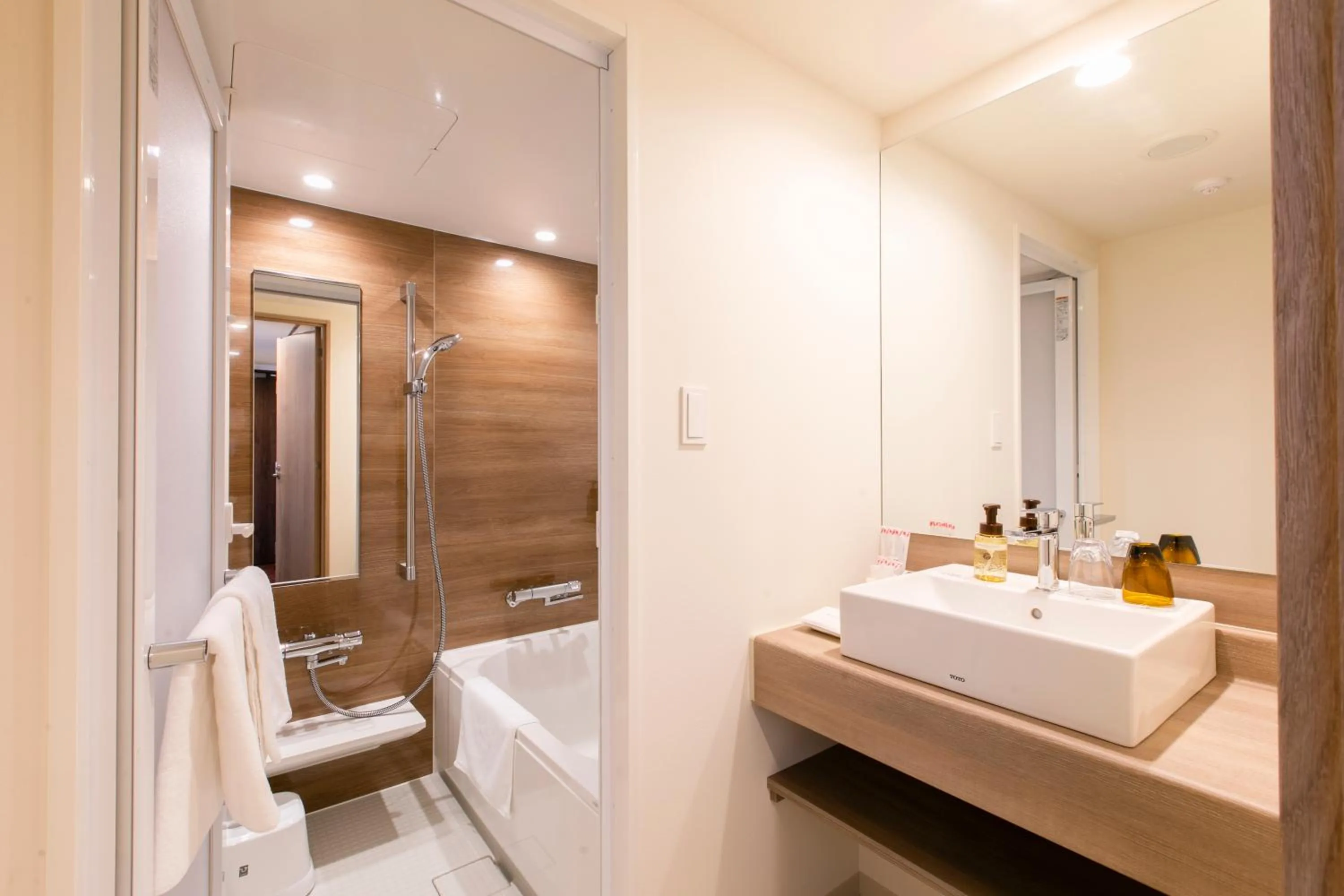 Bathroom in KOKO HOTEL Sapporo Susukino - formerly Hotel Wing International Sapporo Susukino