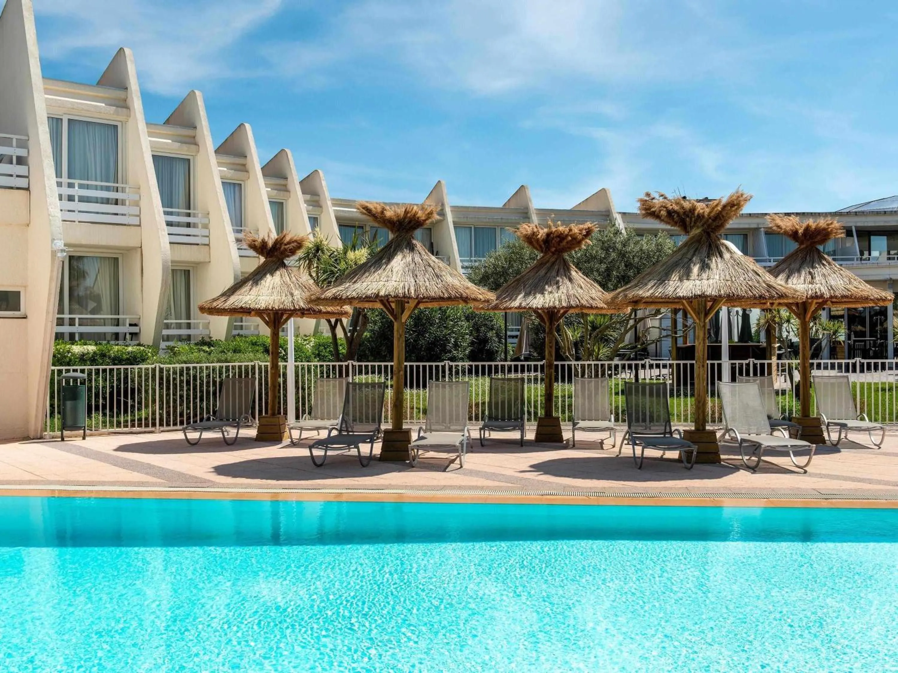 Pool view in Novotel La Grande Motte Golf