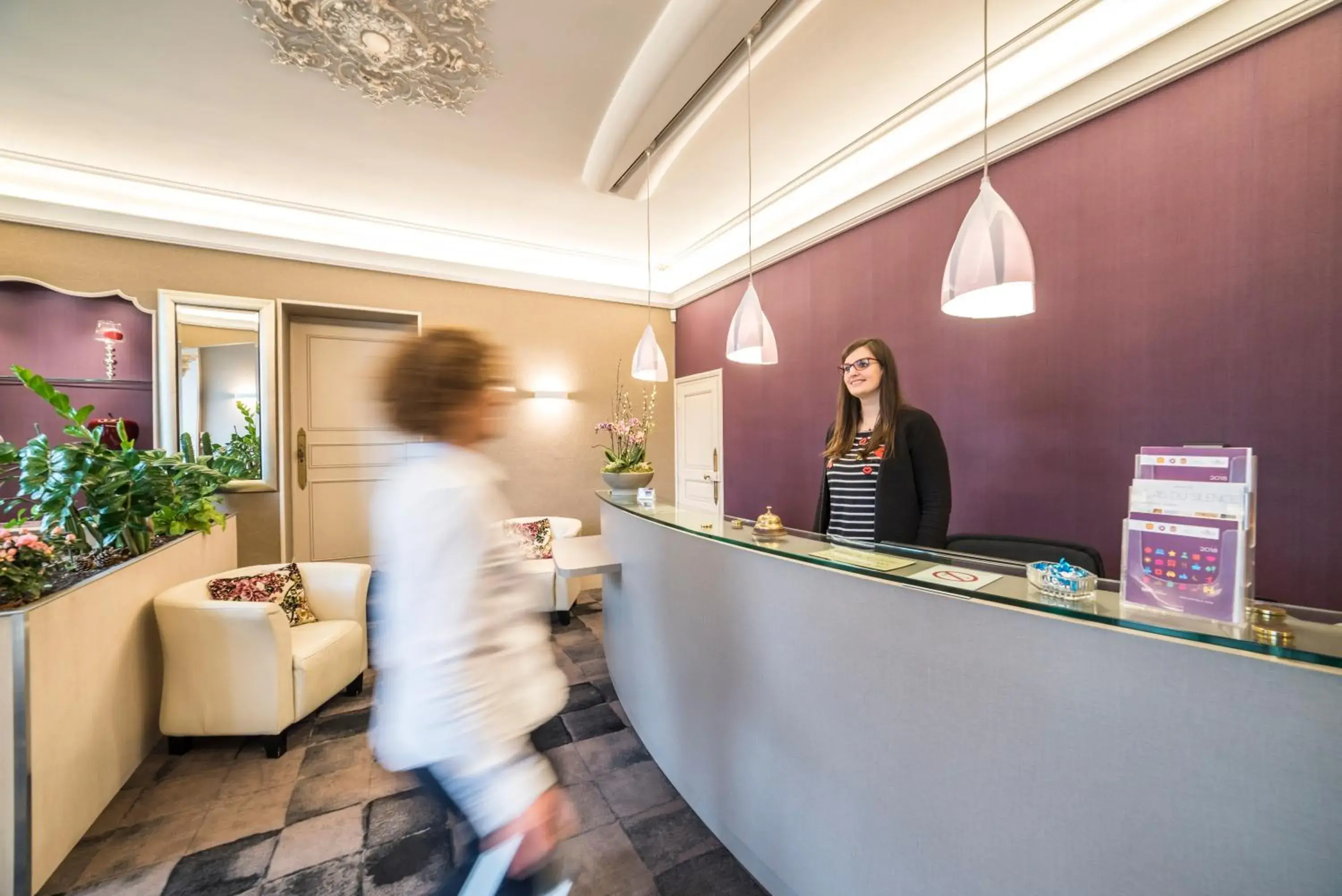 Lobby or reception in The Originals Boutique, Hôtel Normandie, Auxerre Lobby or reception in The Originals Boutique, Hôtel Normandie, Auxerre