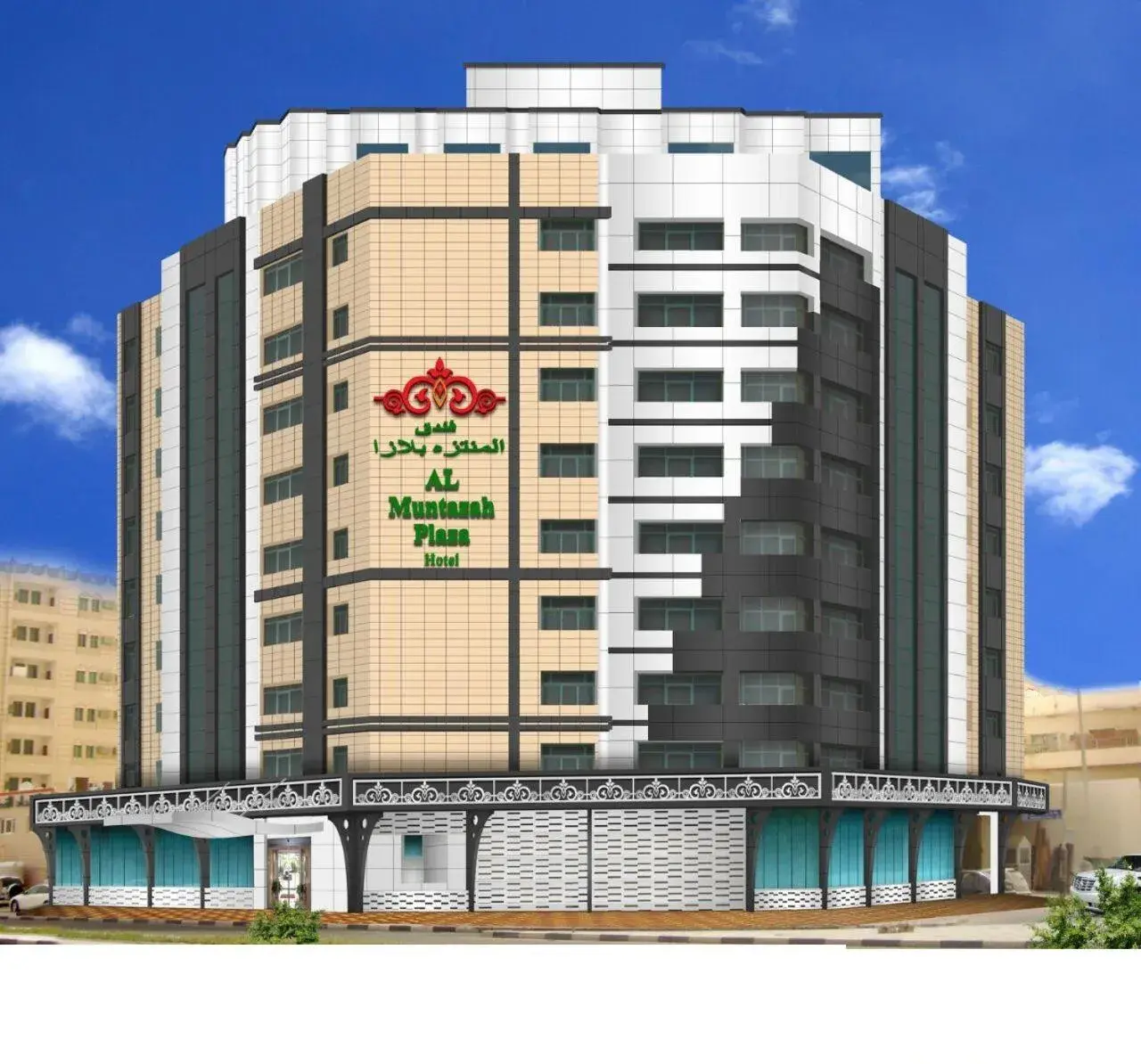 Property building in Al Muntazah Plaza Hotel Property building in Al Muntazah Plaza Hotel