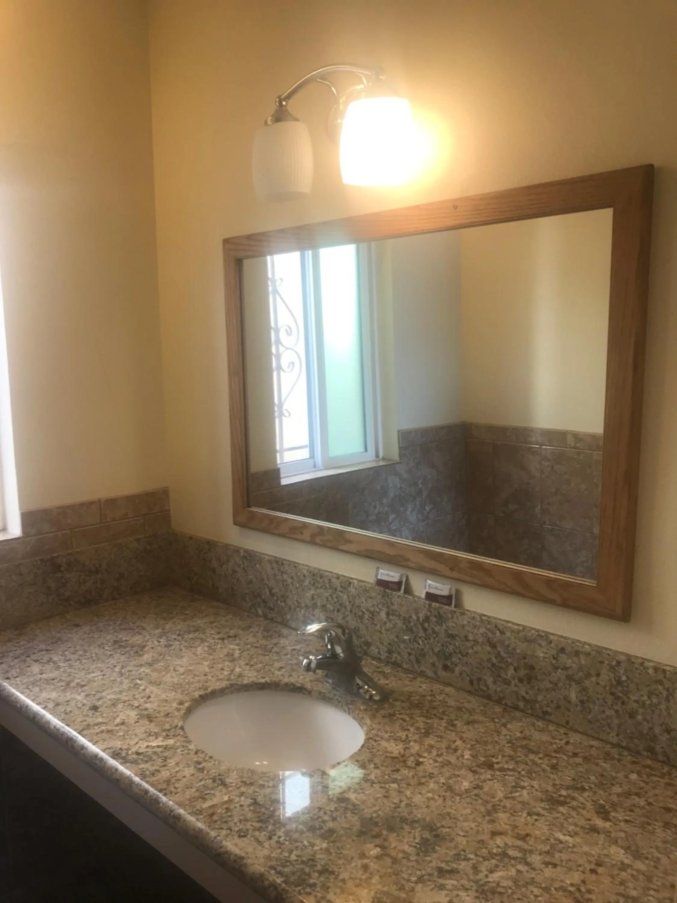 Shower in All 8 Motel