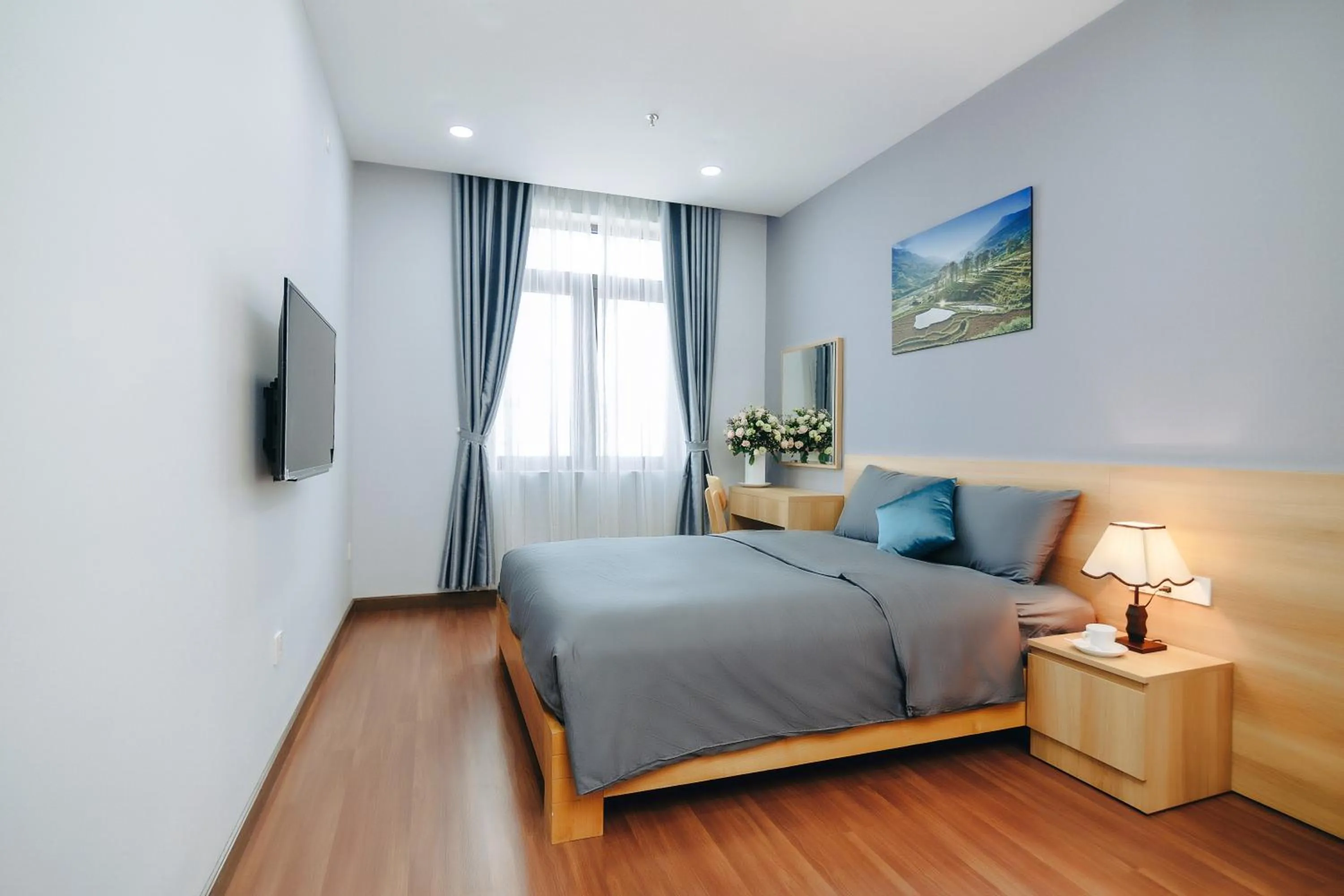 Bed in Monalisa Apartment