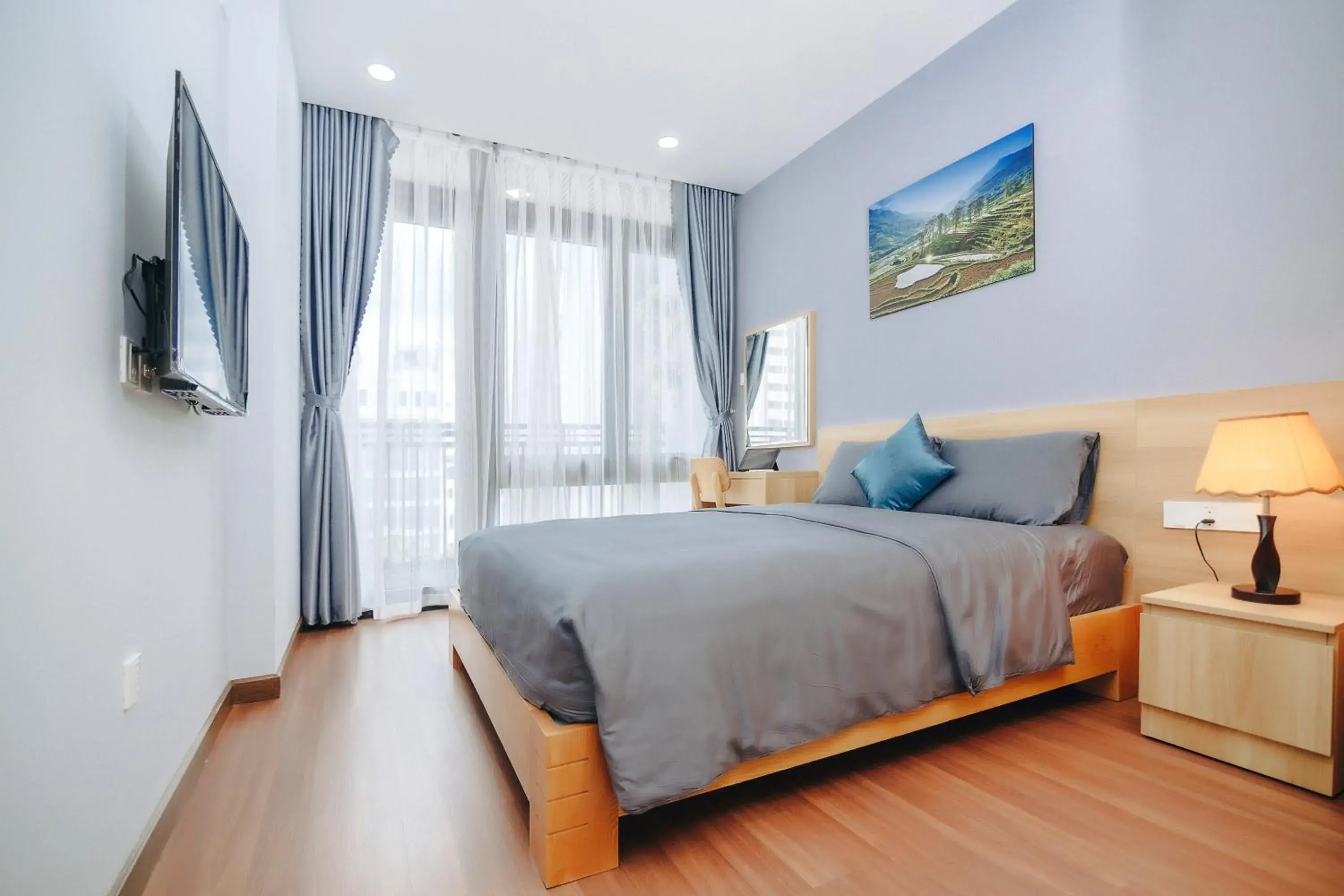 Bed in Monalisa Apartment Bed in Monalisa Apartment