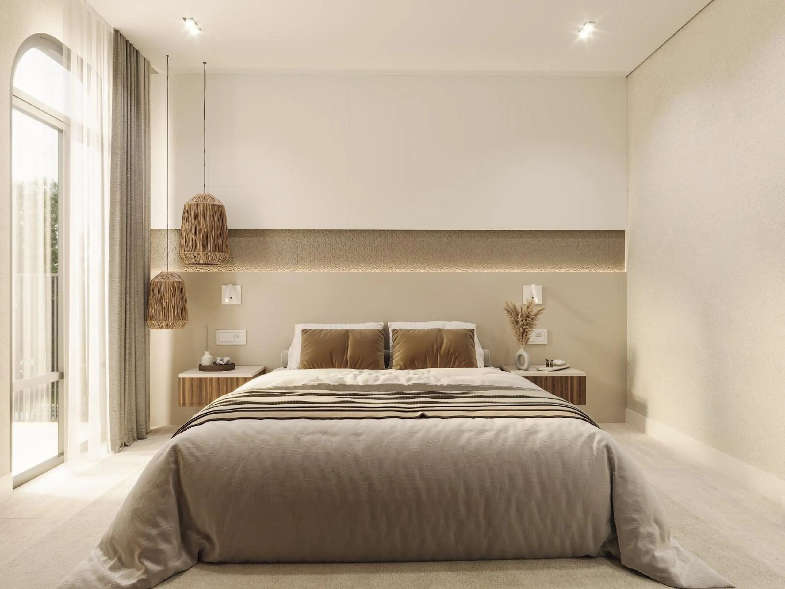 Bed in Sardunya Otel ARKA BİNA