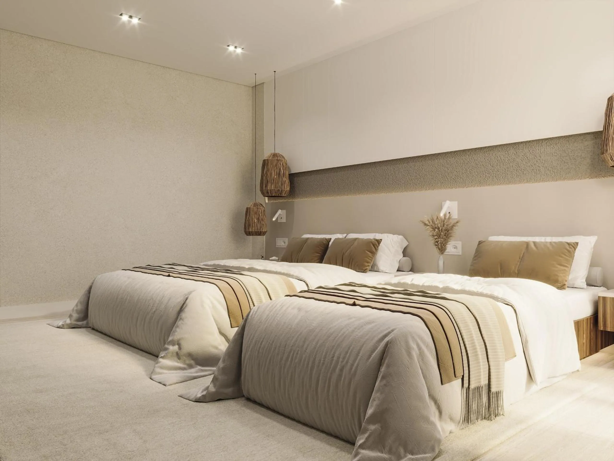 Bed in Sardunya Otel ARKA BİNA