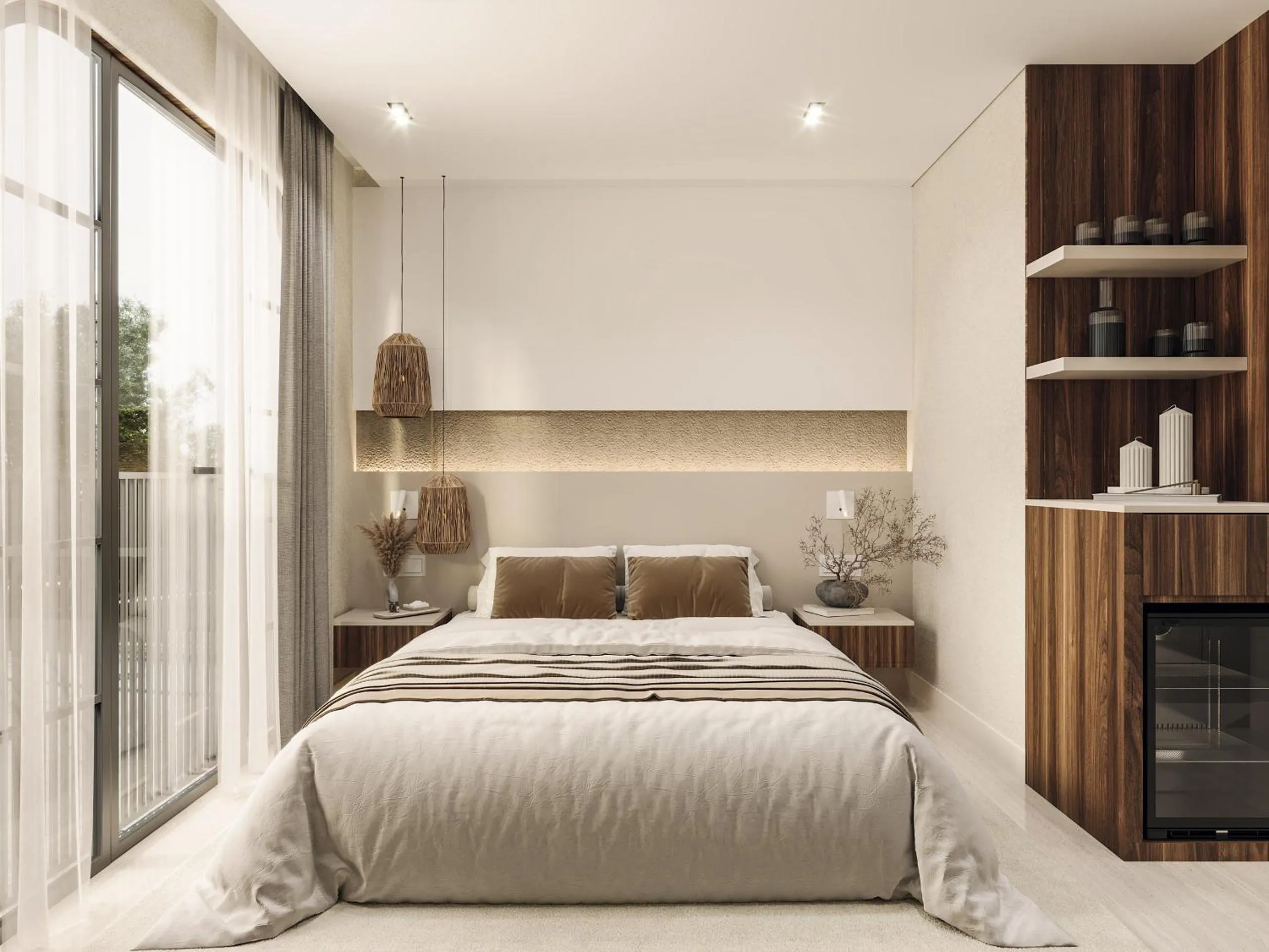 Bed in Sardunya Otel ARKA BİNA