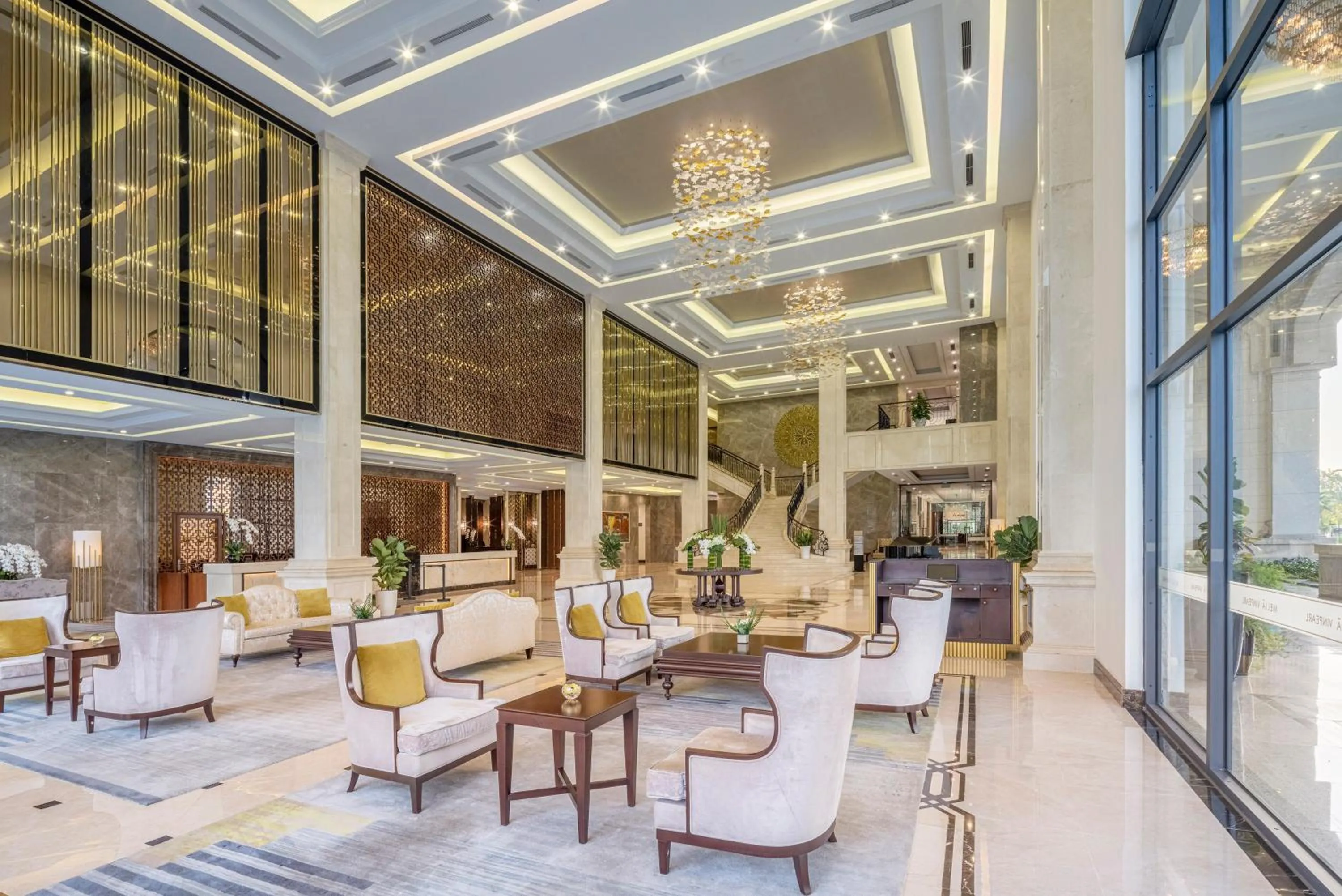 Lobby or reception in Meliá Vinpearl Hai Phong Rivera