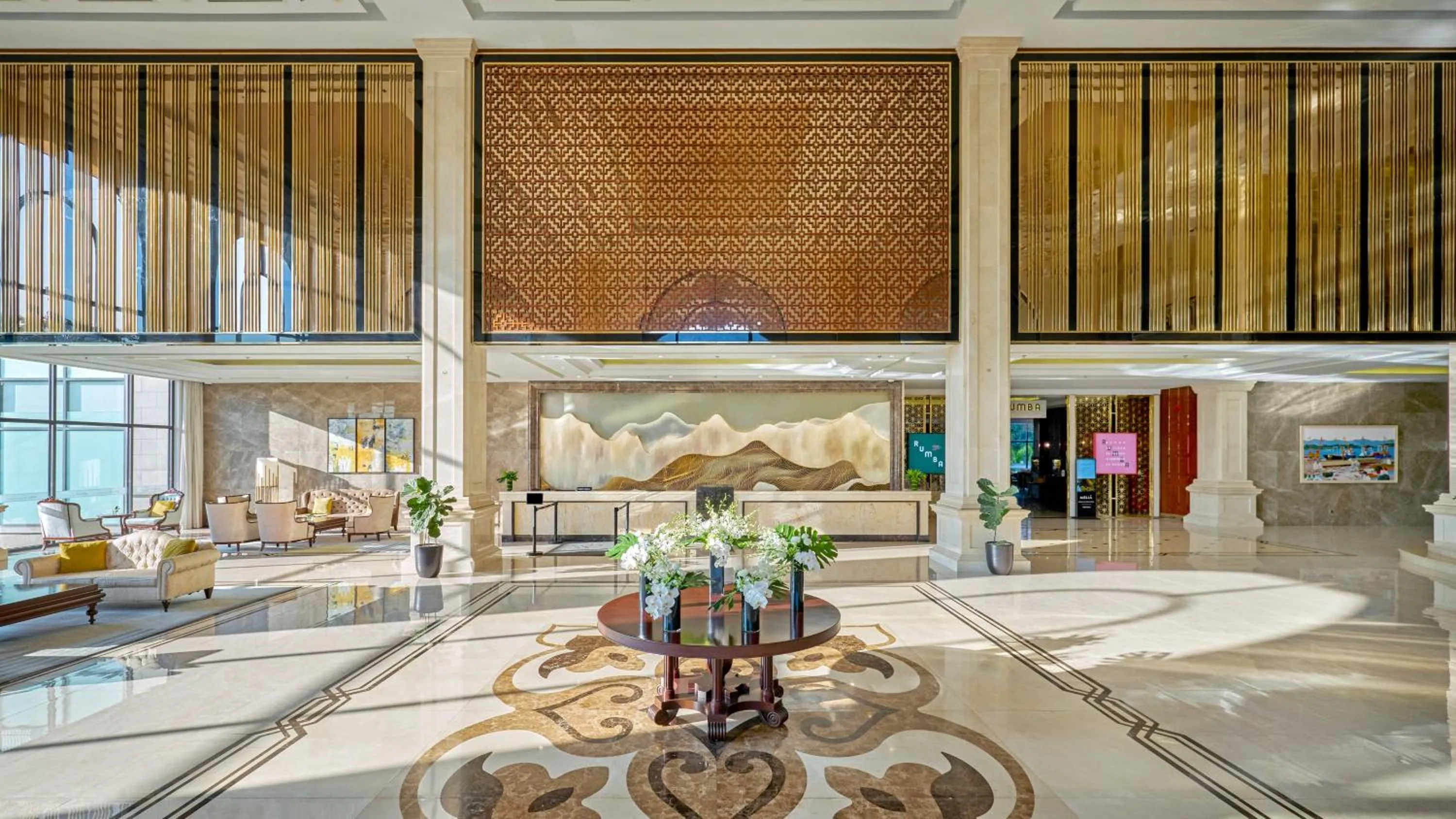 Lobby or reception in Meliá Vinpearl Hai Phong Rivera
