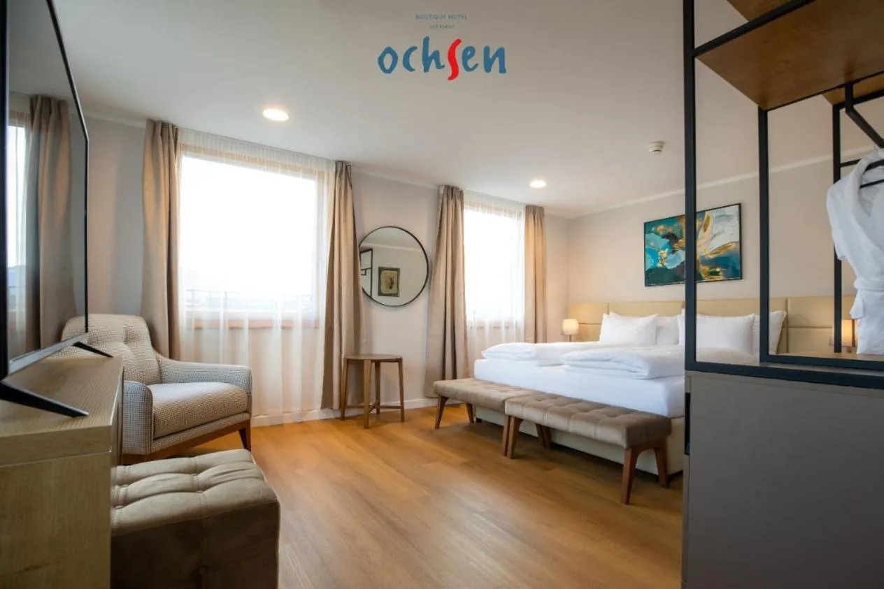 Bed in Boutique Hotel OchSen Self-Check-In