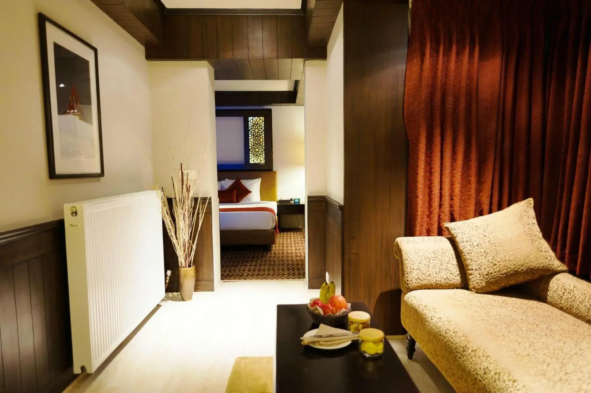 Living room, Bed in The Vintage Gulmarg Living room, Bed in The Vintage Gulmarg