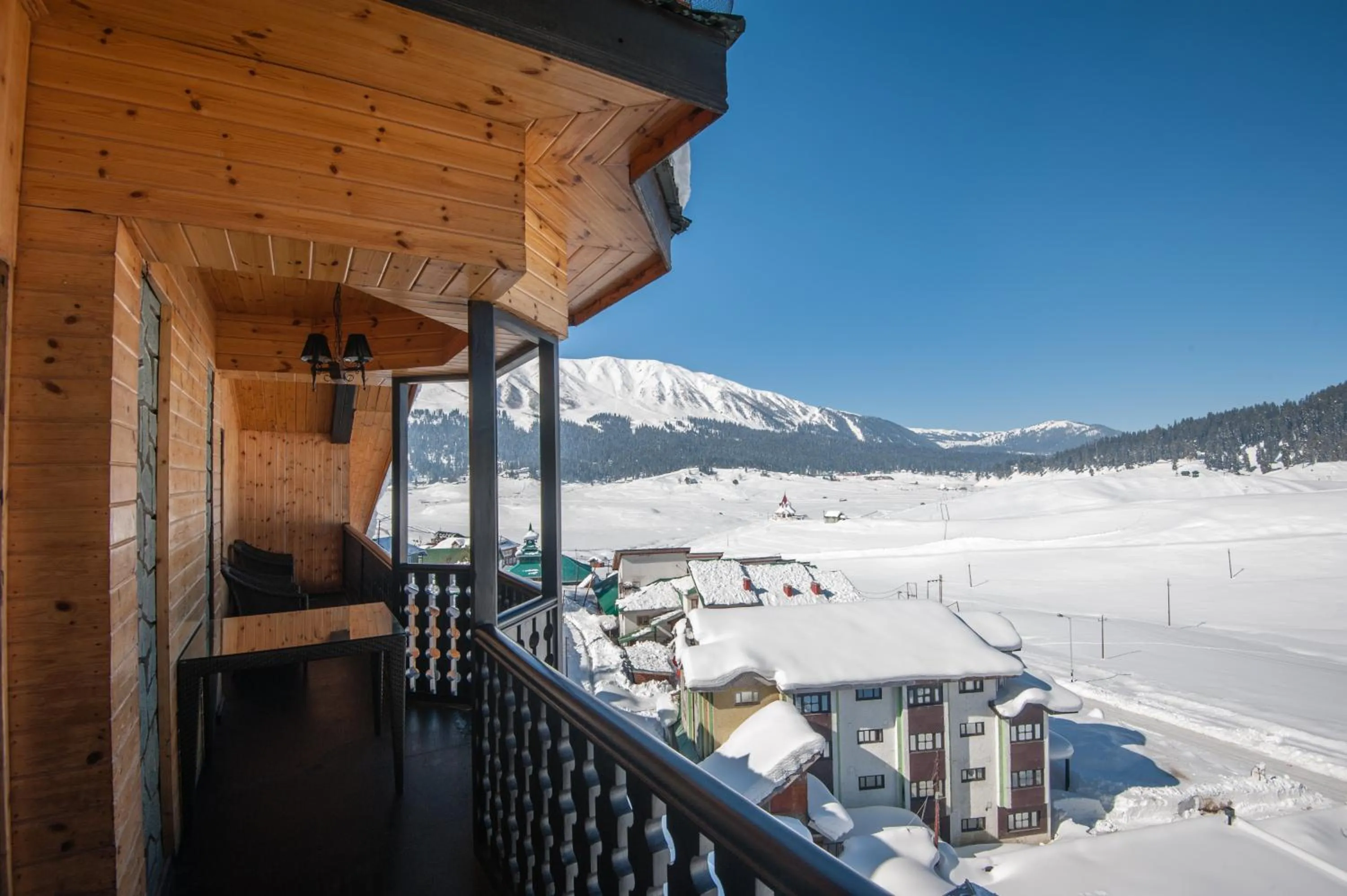 Winter in The Vintage Gulmarg