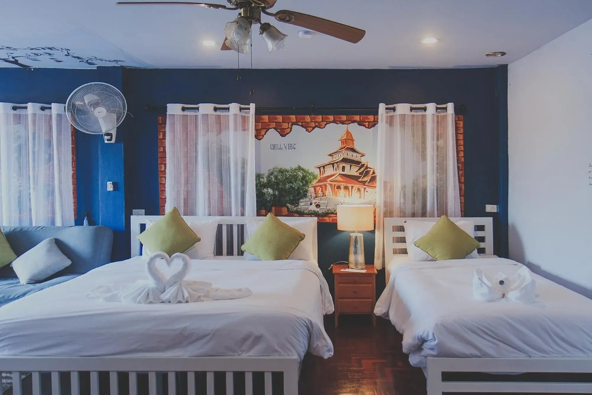 Family Room with Private Bathroom in Chill Vibe Hostel Family Room with Private Bathroom in Chill Vibe Hostel