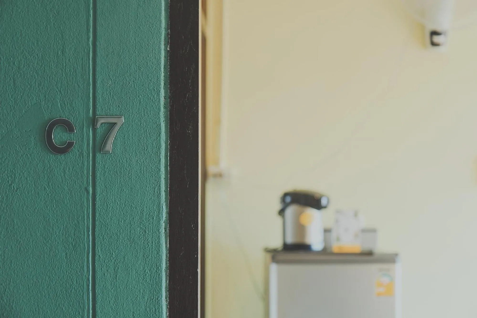 Decorative detail in Chill Vibe Hostel