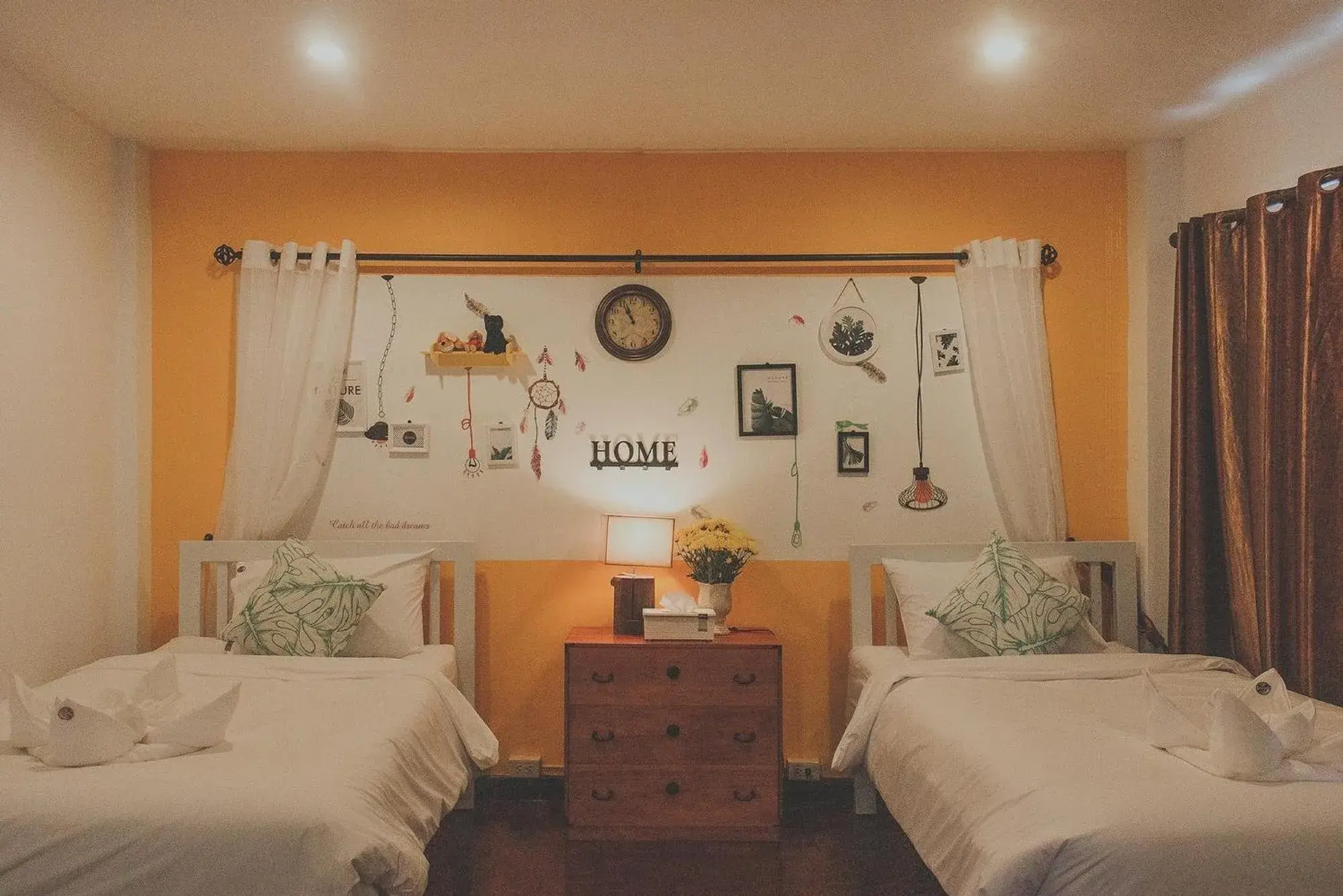 Twin Room with Shared Bathroom in Chill Vibe Hostel Twin Room with Shared Bathroom in Chill Vibe Hostel