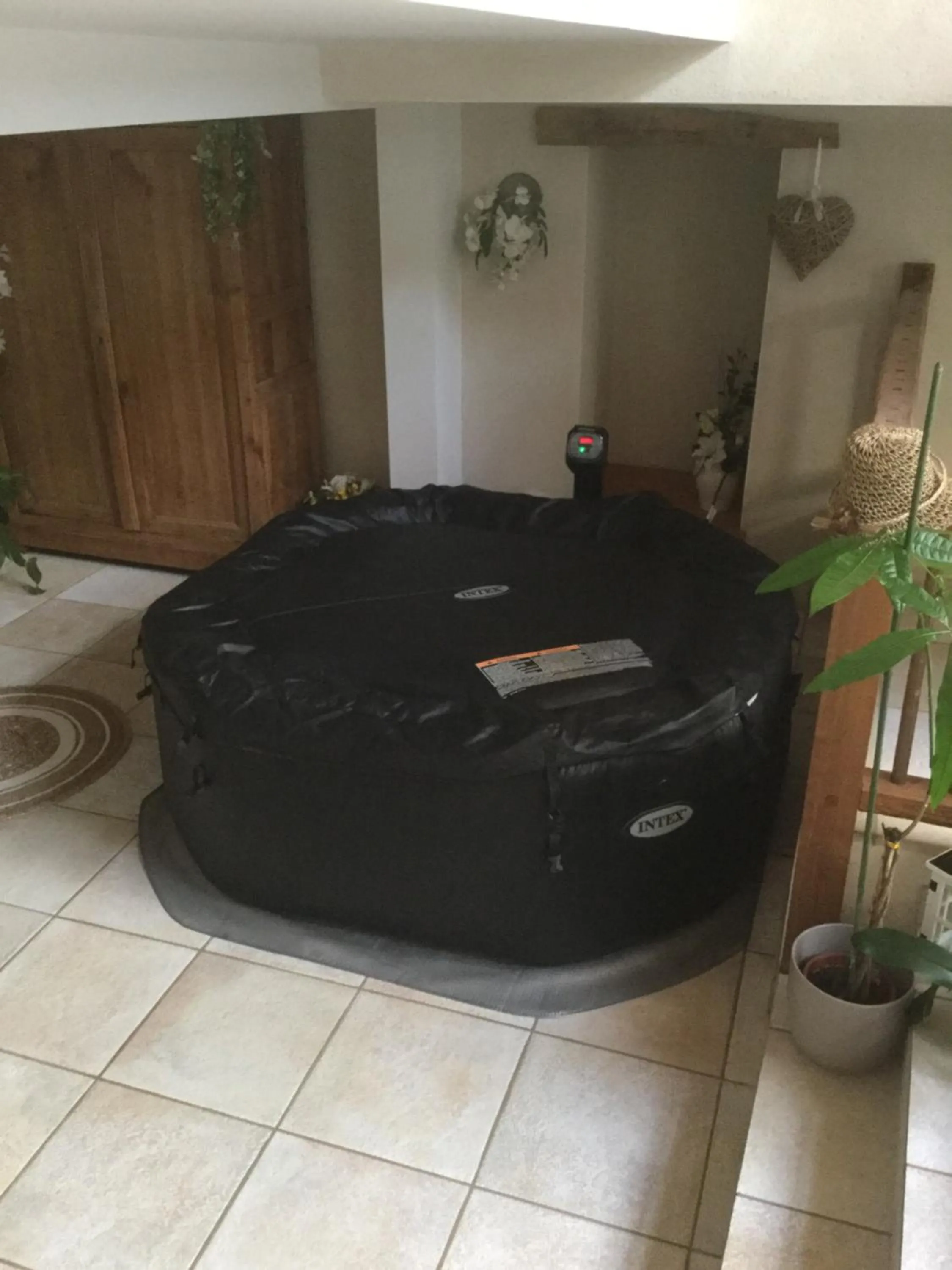 Hot Tub in Chambre d’hôtes à Vallet