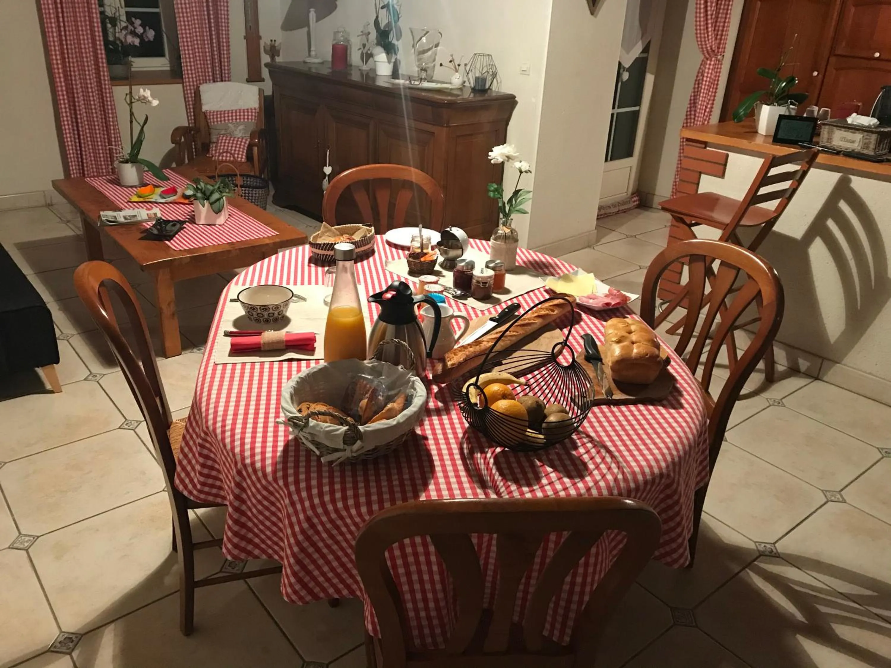 Breakfast in Chambre d’hôtes à Vallet