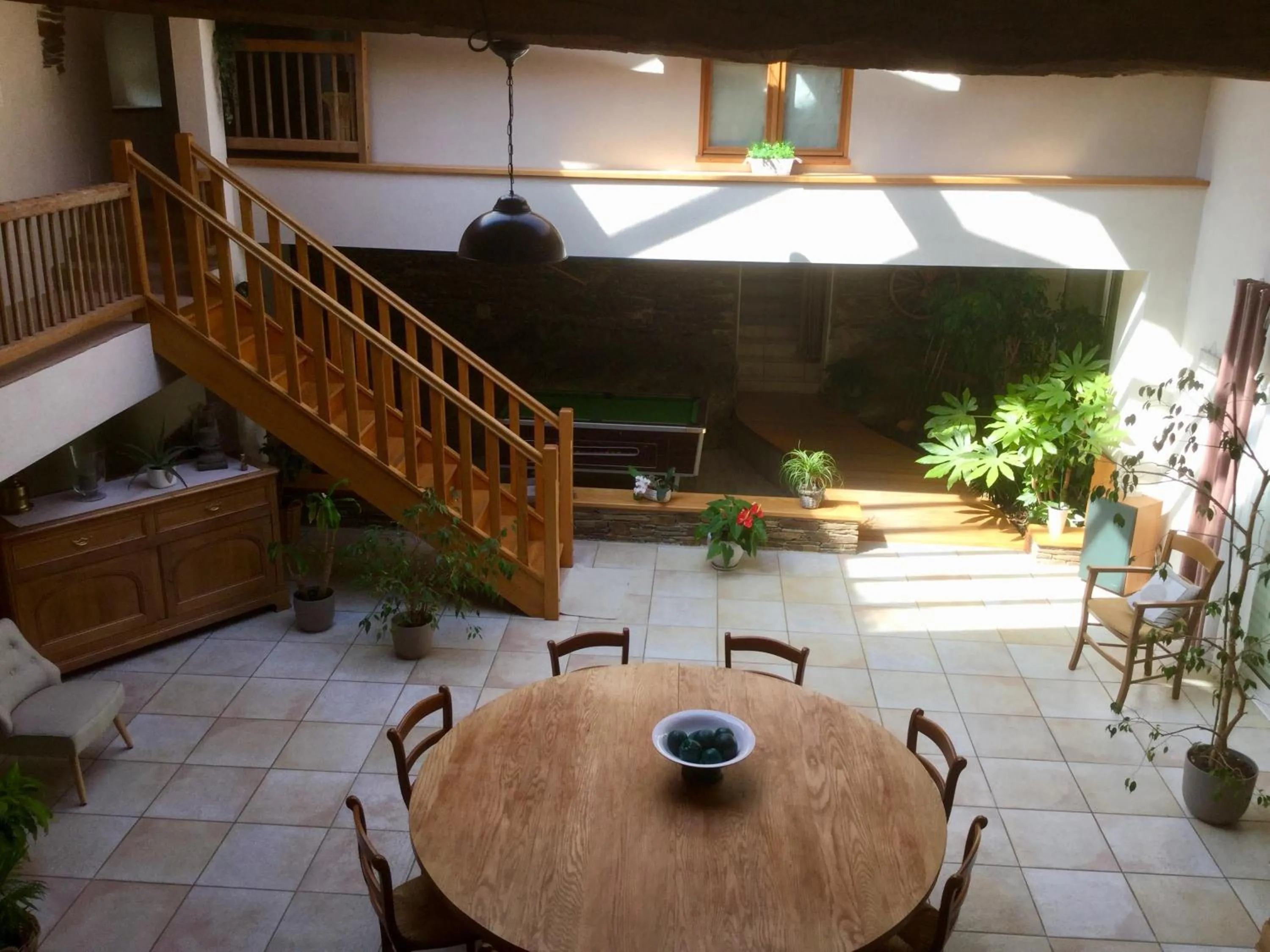 Seating area in Chambre d’hôtes à Vallet