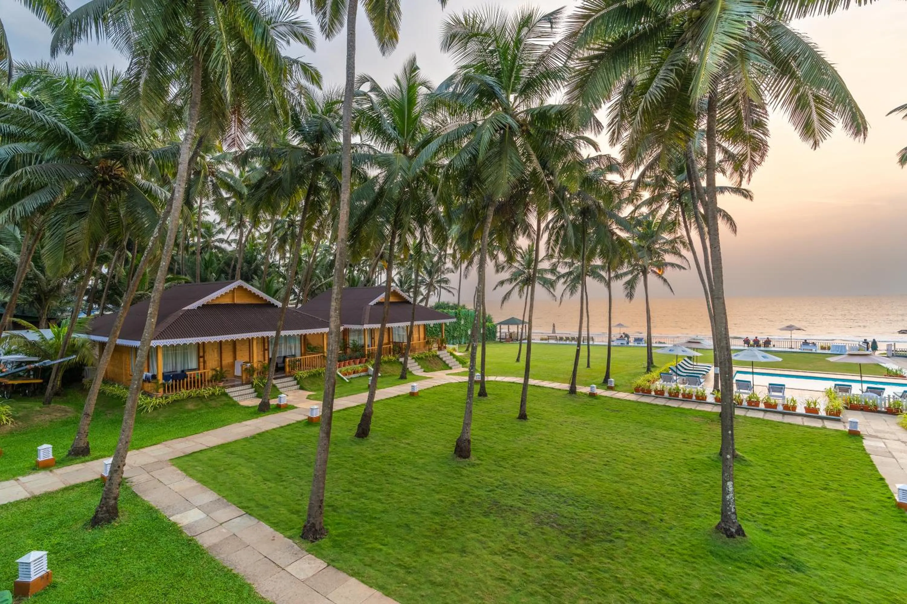 Sea view in La Cabana Beach & Spa, By Ashvem Beach