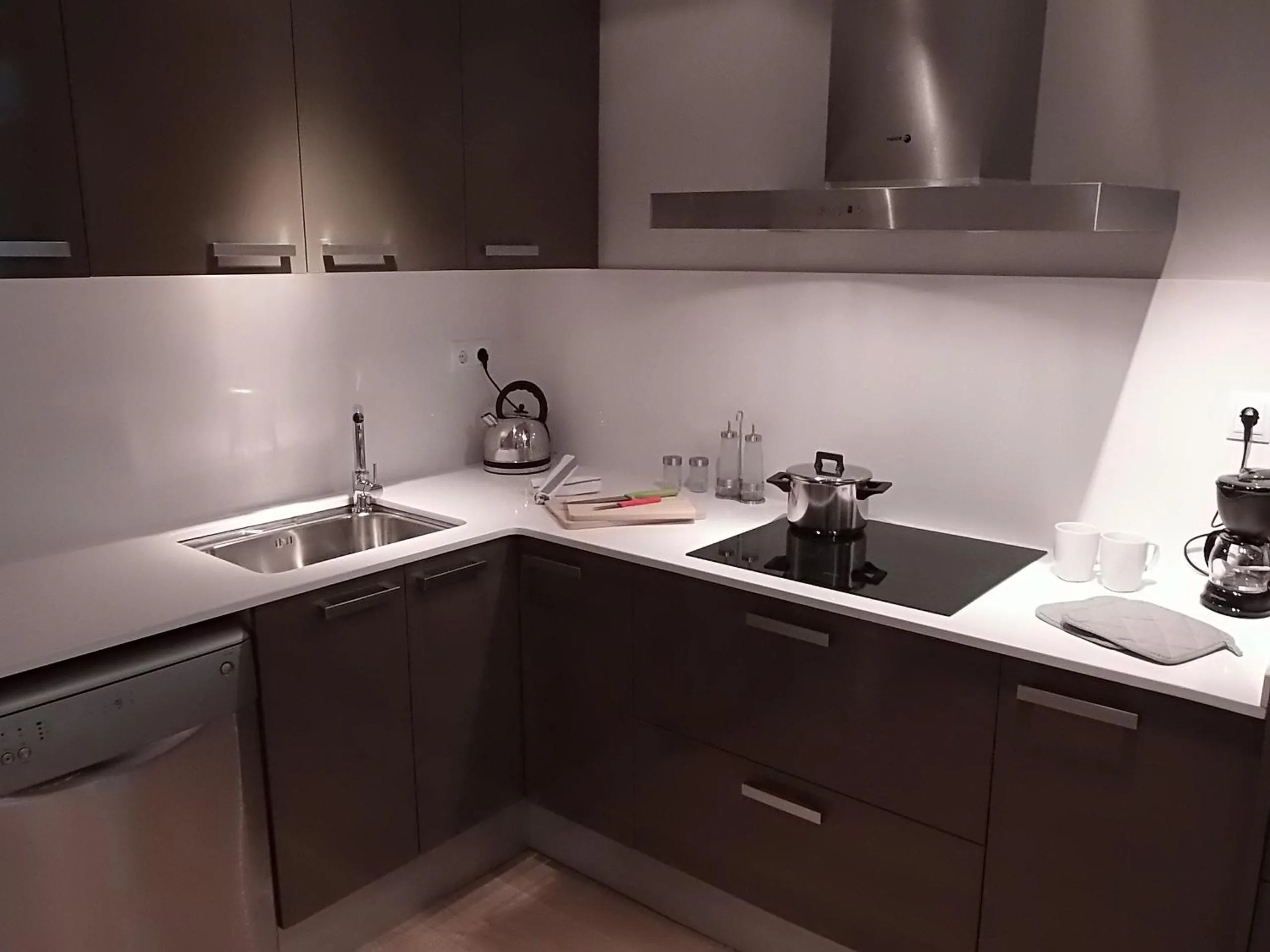 Kitchen or kitchenette in 555 Apartments BCN