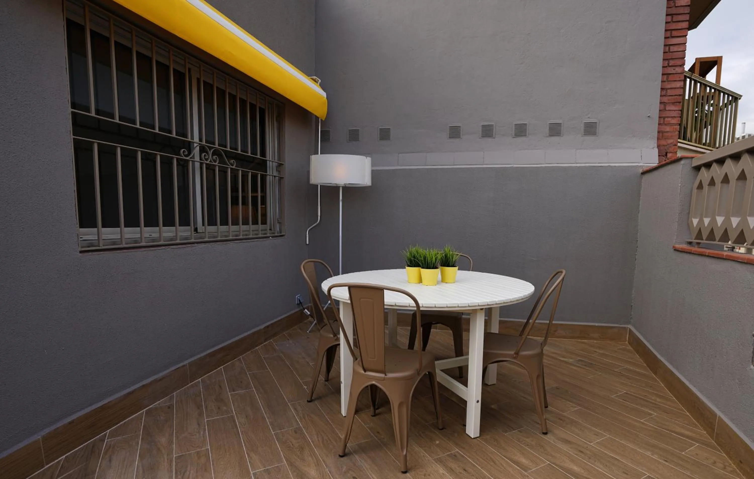 Patio in 555 Apartments BCN