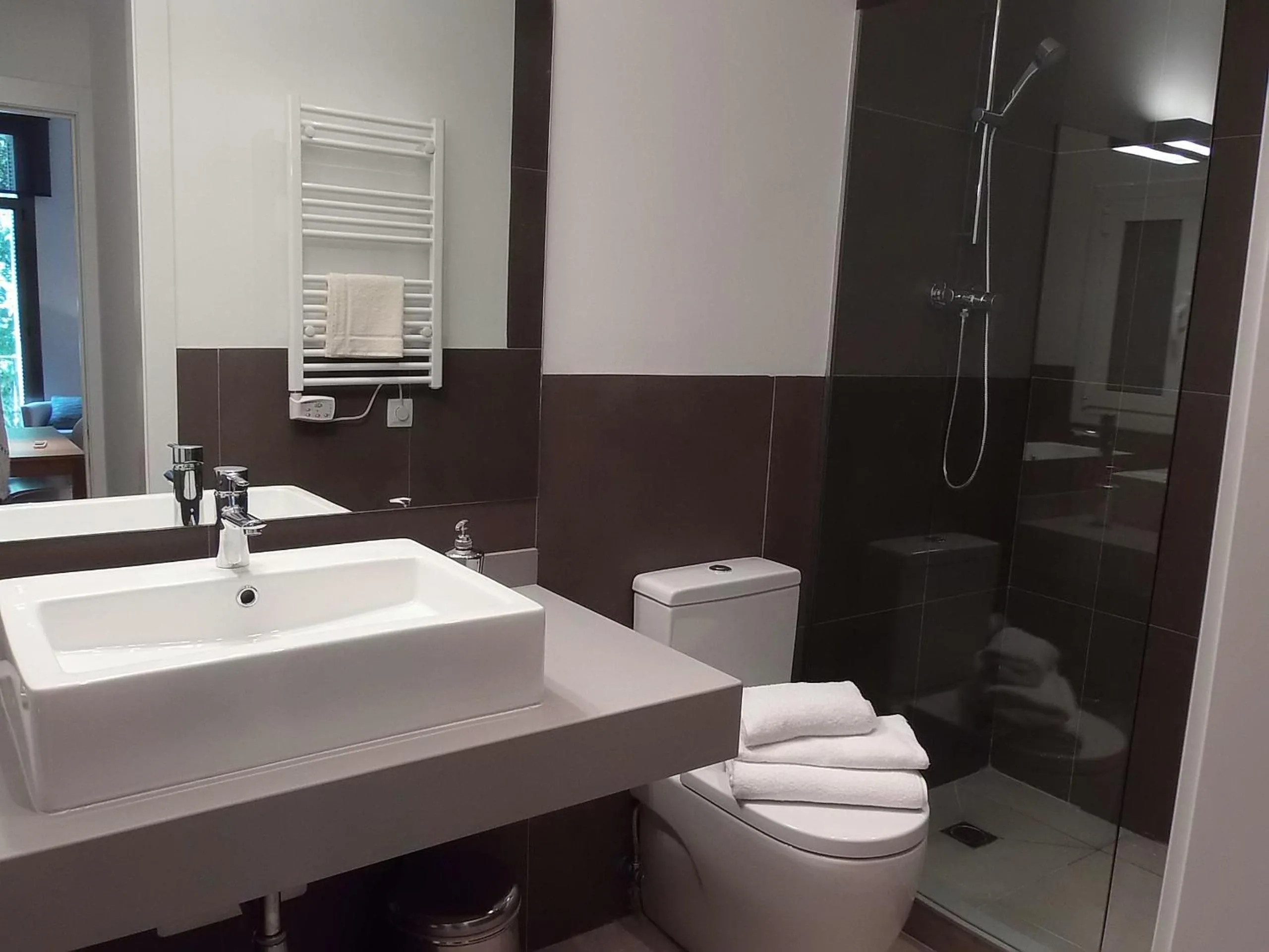 Bathroom in 555 Apartments BCN