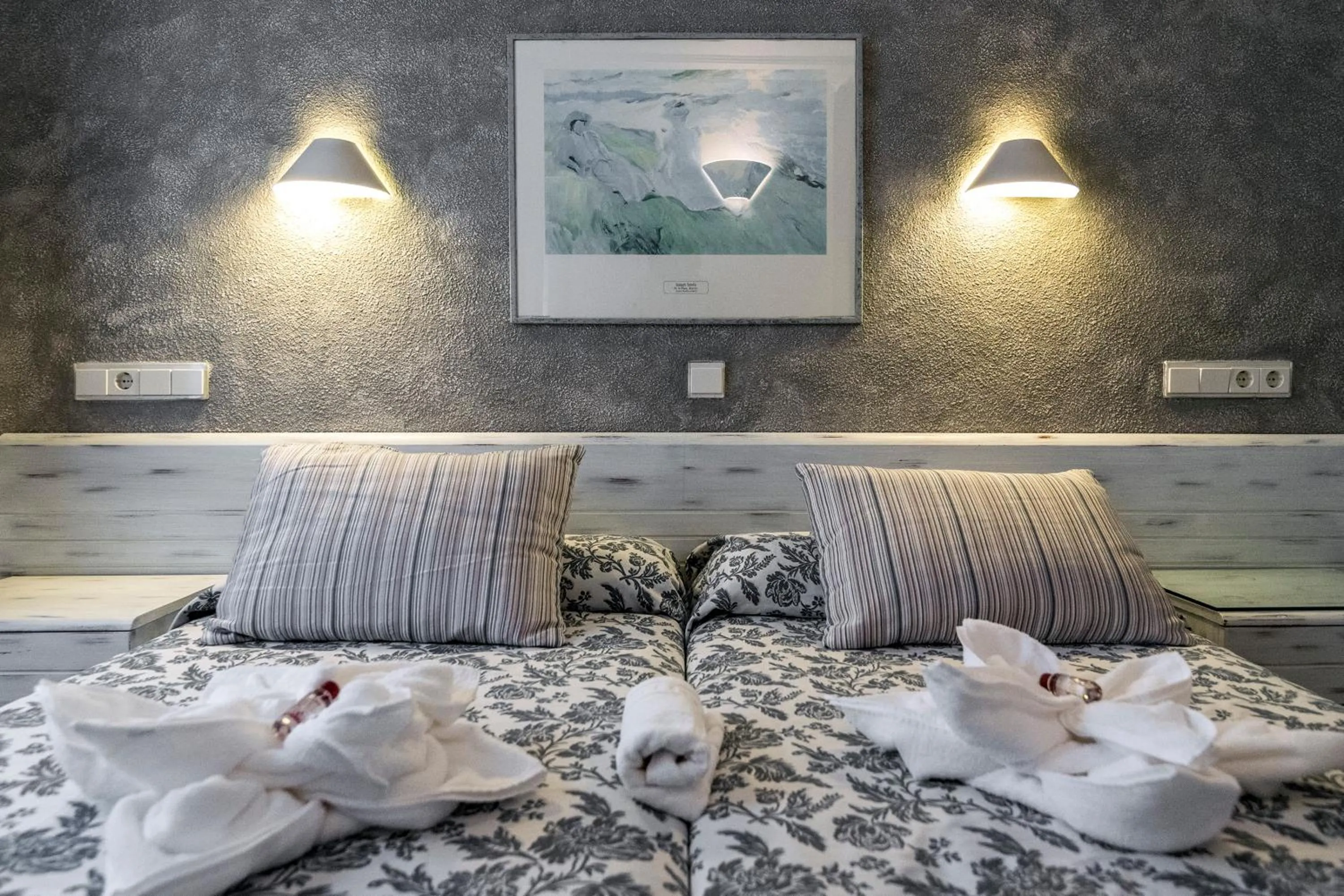 Bed in Hostal Bellavista Formentera